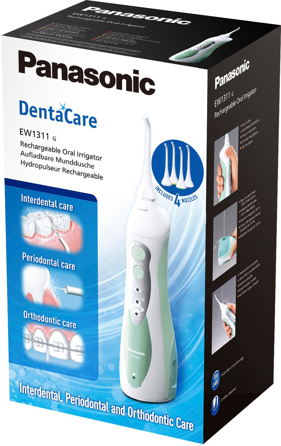 Panasonic Munddusche »EW1311G845«, 4 St. Aufsätze