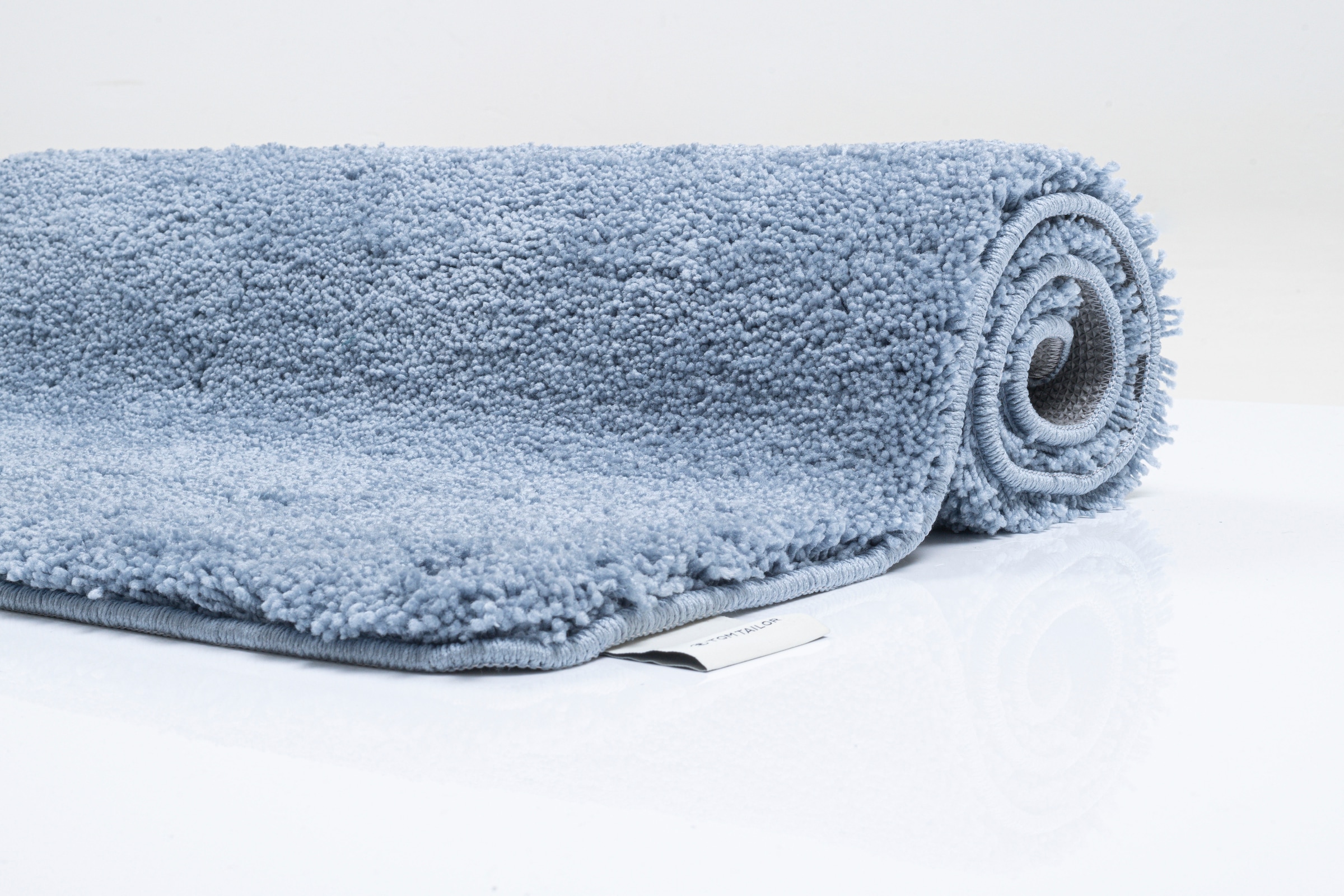 TOM TAILOR HOME Badematte »Cozy Bath UNI«, rutschhemmend beschichtet, fussbodenheizungsgeeignet, Badteppich, Uni Farben, rechteckig, rund und oval erhältlich