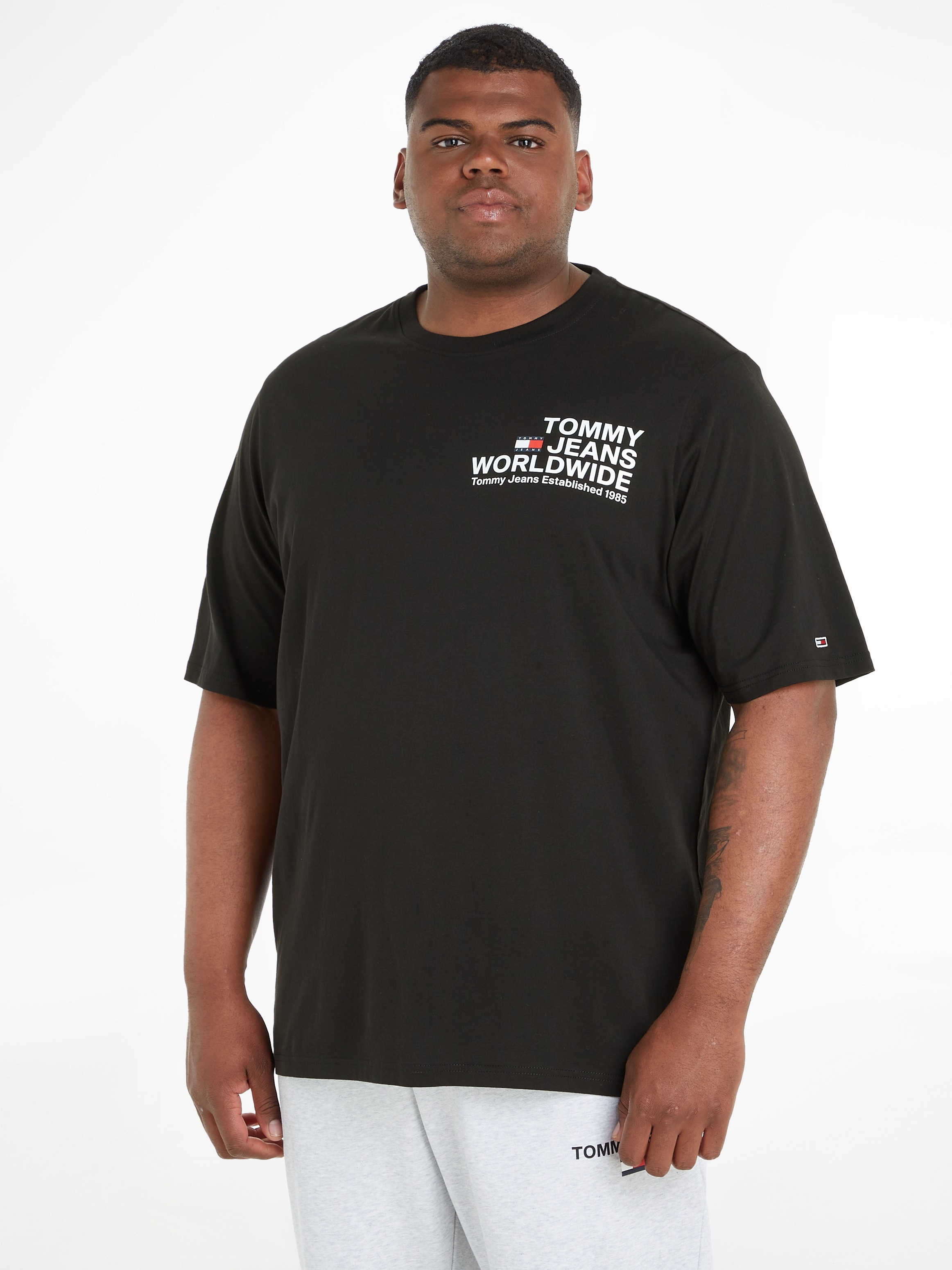 Tommy Jeans Plus T-Shirt »TJM PLUS REG ENTRY WW CNCRT TEE« online shoppen |  Jelmoli-Versand | T-Shirts