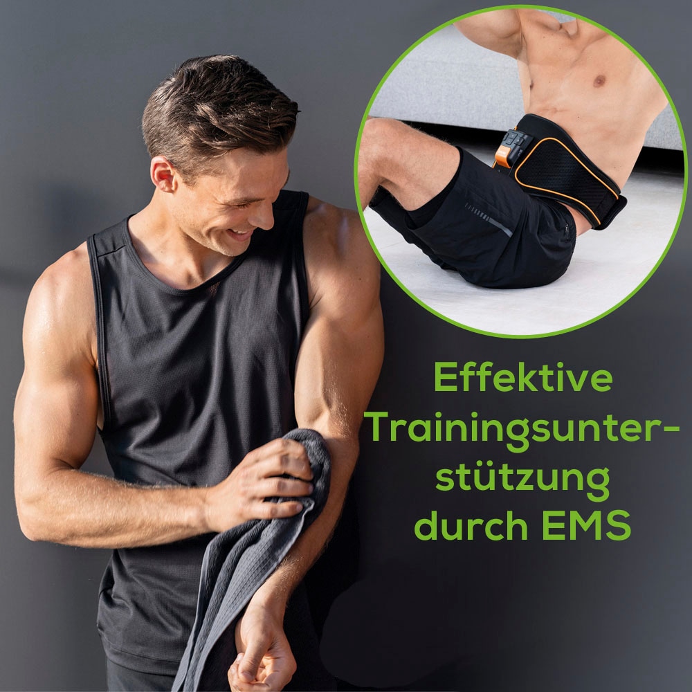 BEURER EMS-Bauchmuskeltrainer »EM 37 Bauchmuskel-Gürtel«, (2 tlg.), Wasserkontakt-Elektroden