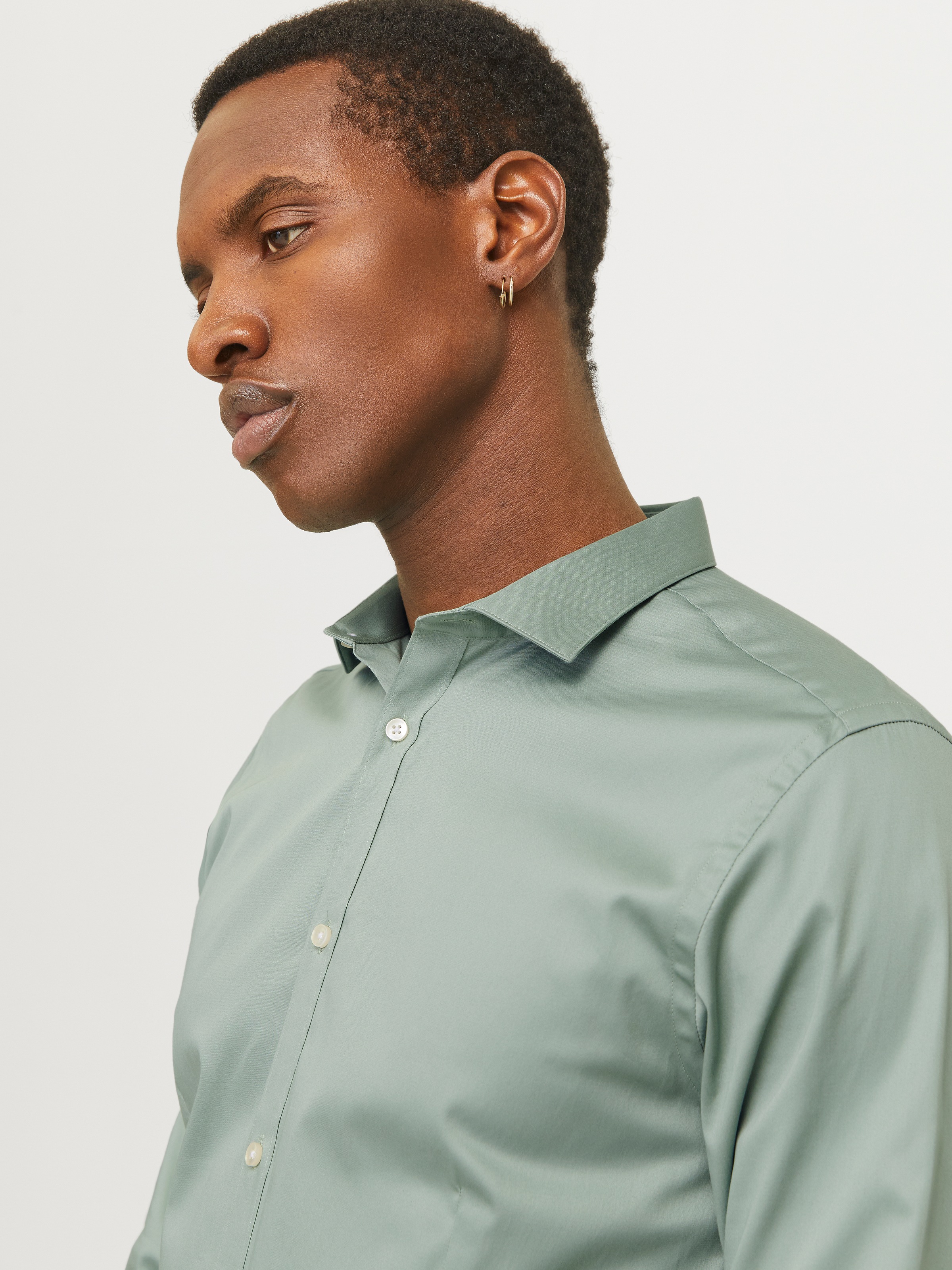 Jack & Jones Langarmhemd »JJPRPARMA SHIRT L/S NOOS«, mit Hemdkragen