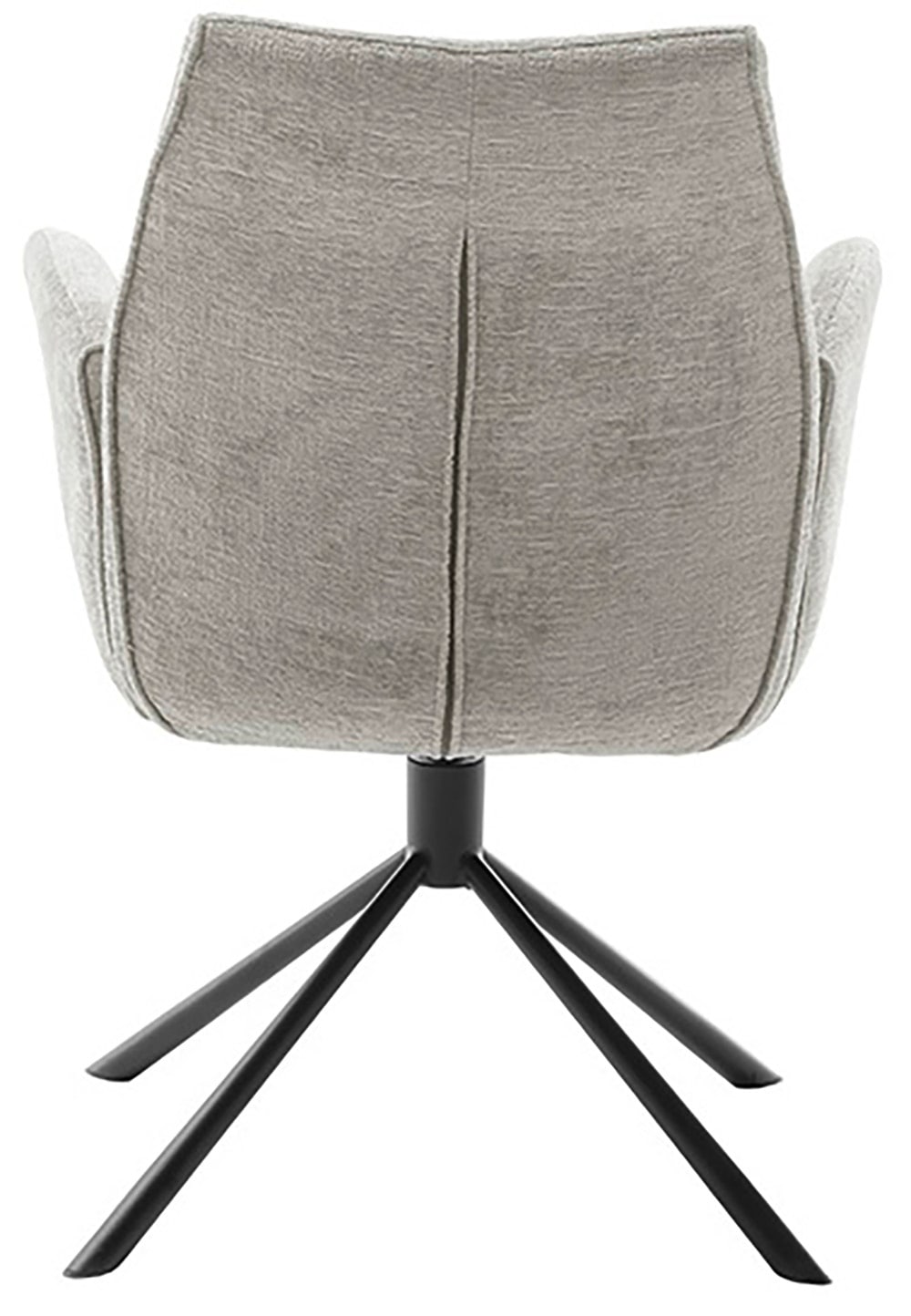 MCA furniture Esszimmerstuhl »DIVERIA«, Chenilleoptik, (2er-Set) 4-Fuss-Stuhl,drehbar 360°,belastbar 120 kg,Sitzhöhe ca. 50cm