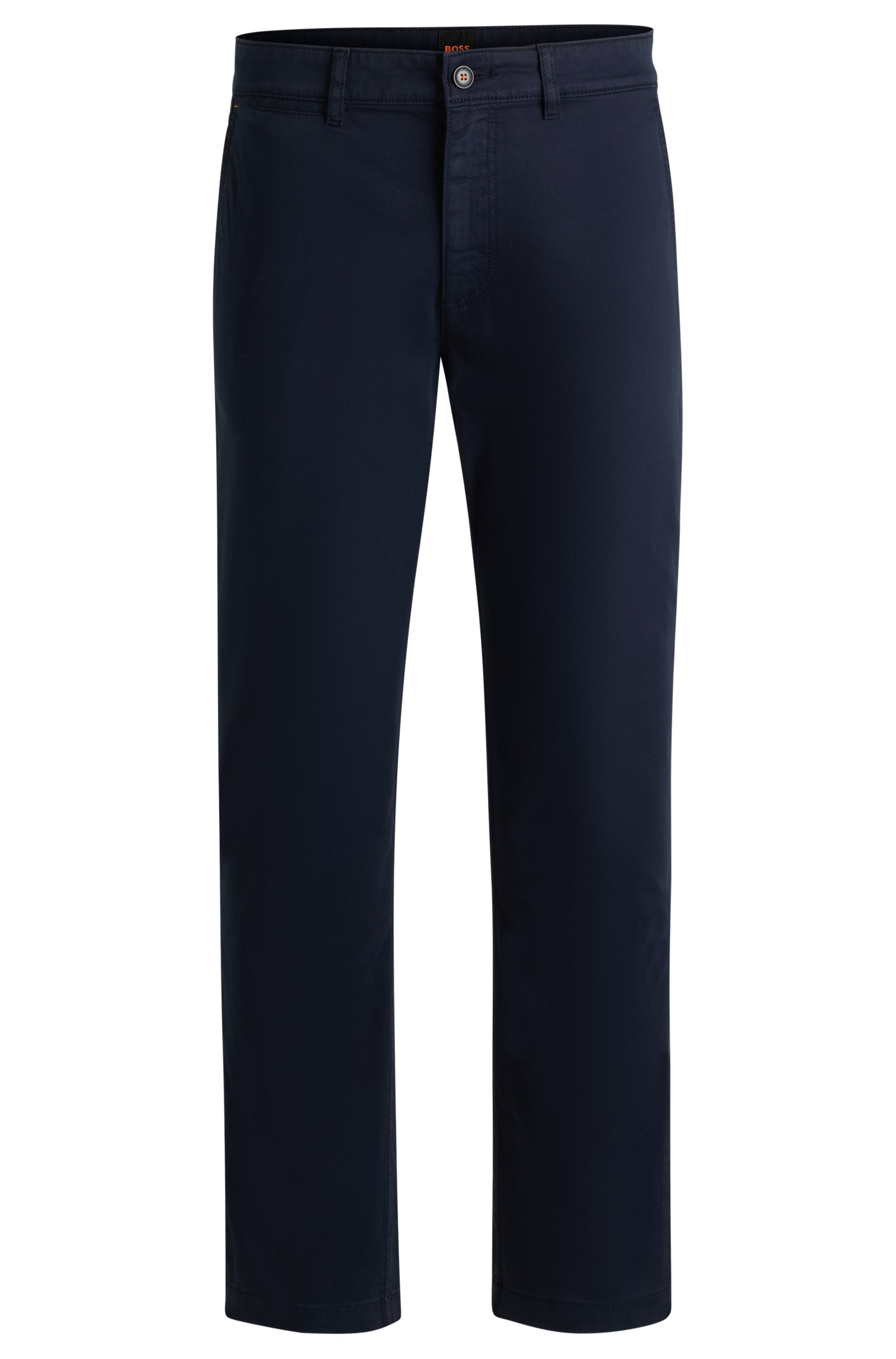 BOSS ORANGE Chinohose »Regular« in gerader From