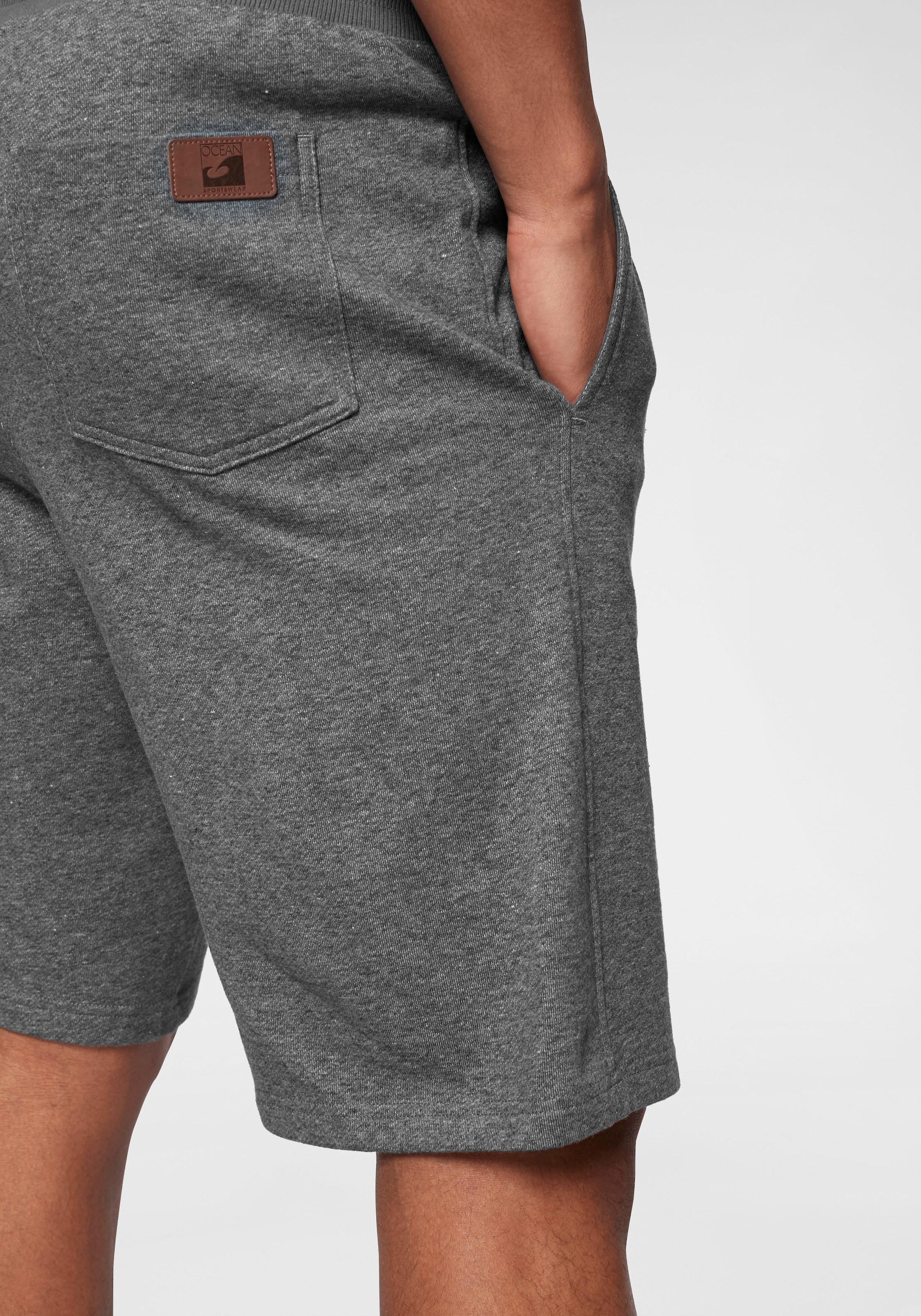 Ocean Sportswear Sweatshorts »Athleisure Sweat Shorts - Relax Fit«, Elastischer Hosenbund mit Kordelzug