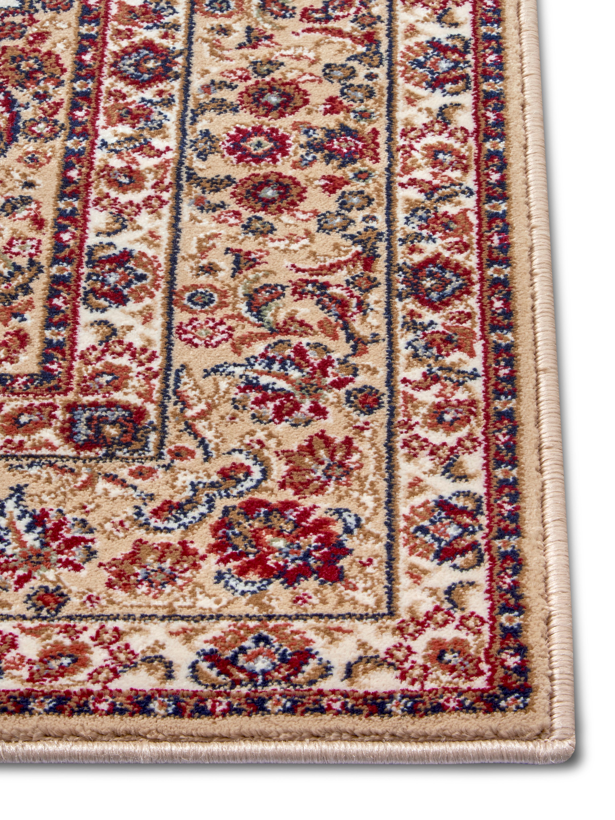 NOURISTAN Teppich »Zahra«, rechteckig, 10 mm Höhe, Orientalisch, Orient, Kurzflor, Wohnzimmer, Schlafzimmer, Esszimmer