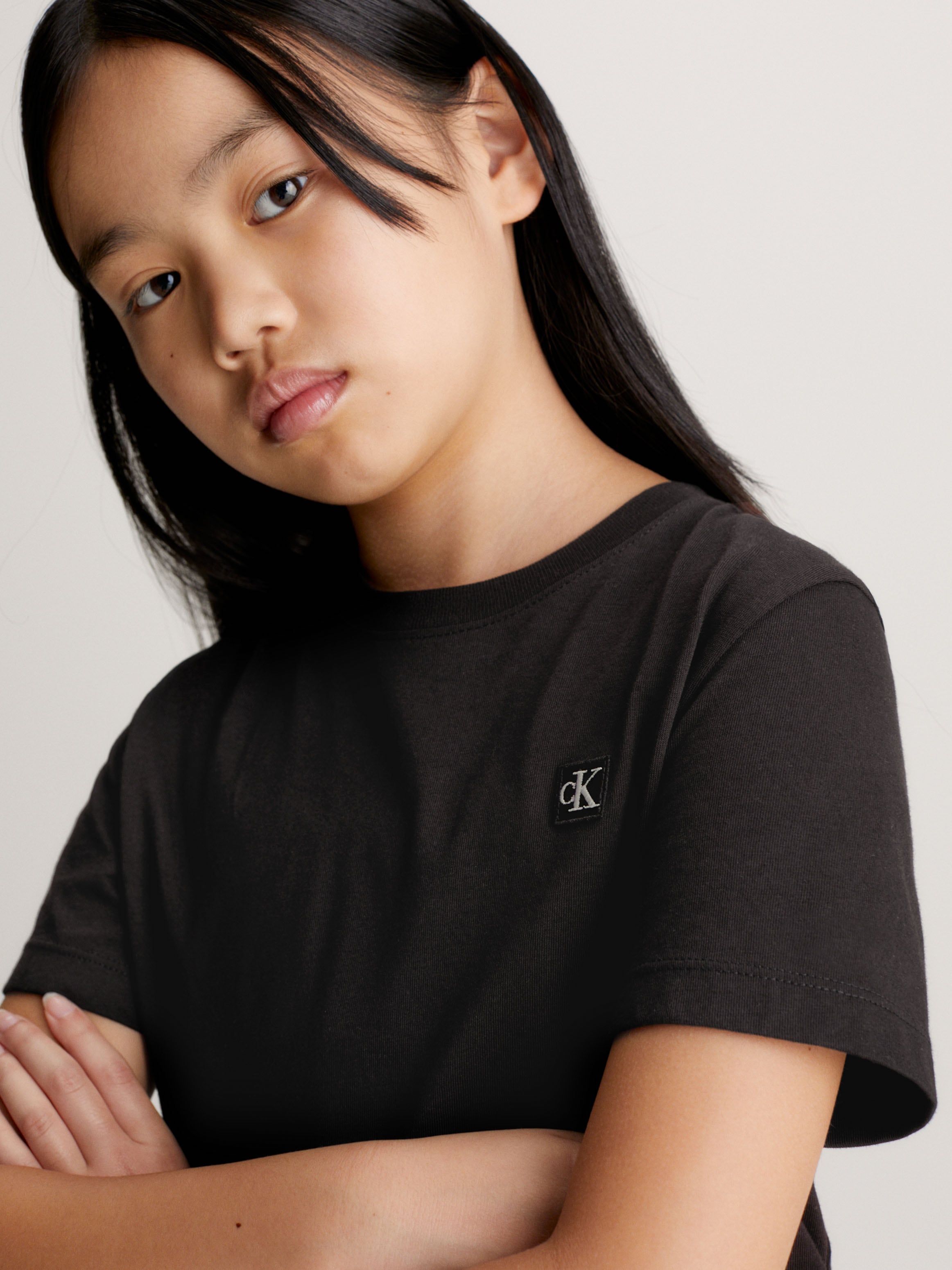 Calvin Klein Jeans T-Shirt »MONOGRAM MINI BADGE T-SHIRT«, für Kinder bis 16 Jahre