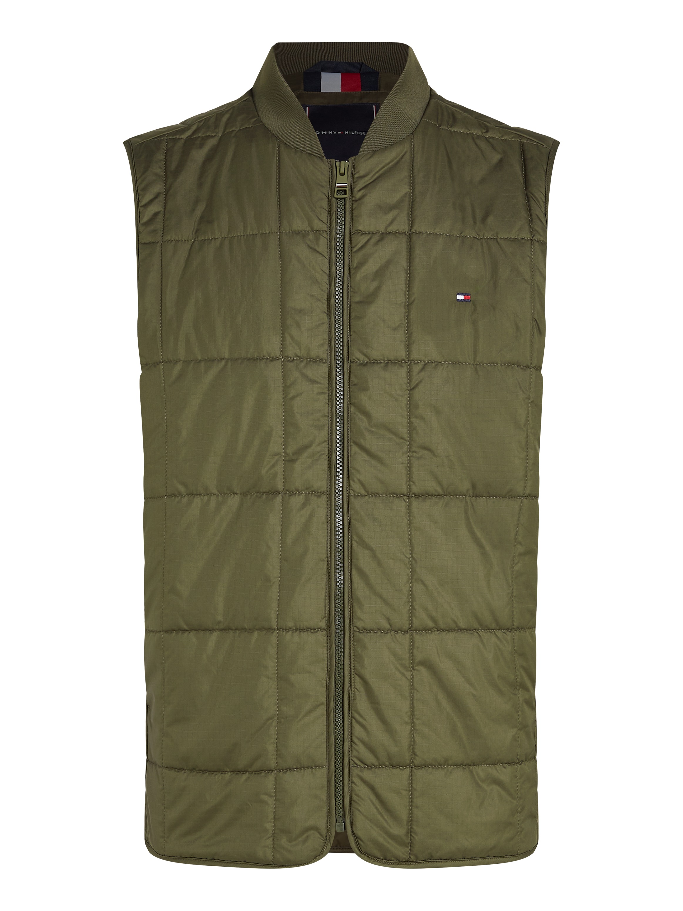 Tommy Hilfiger Steppweste »SQUARE QUILTED VEST«, Mit Rundhalsausschnitt