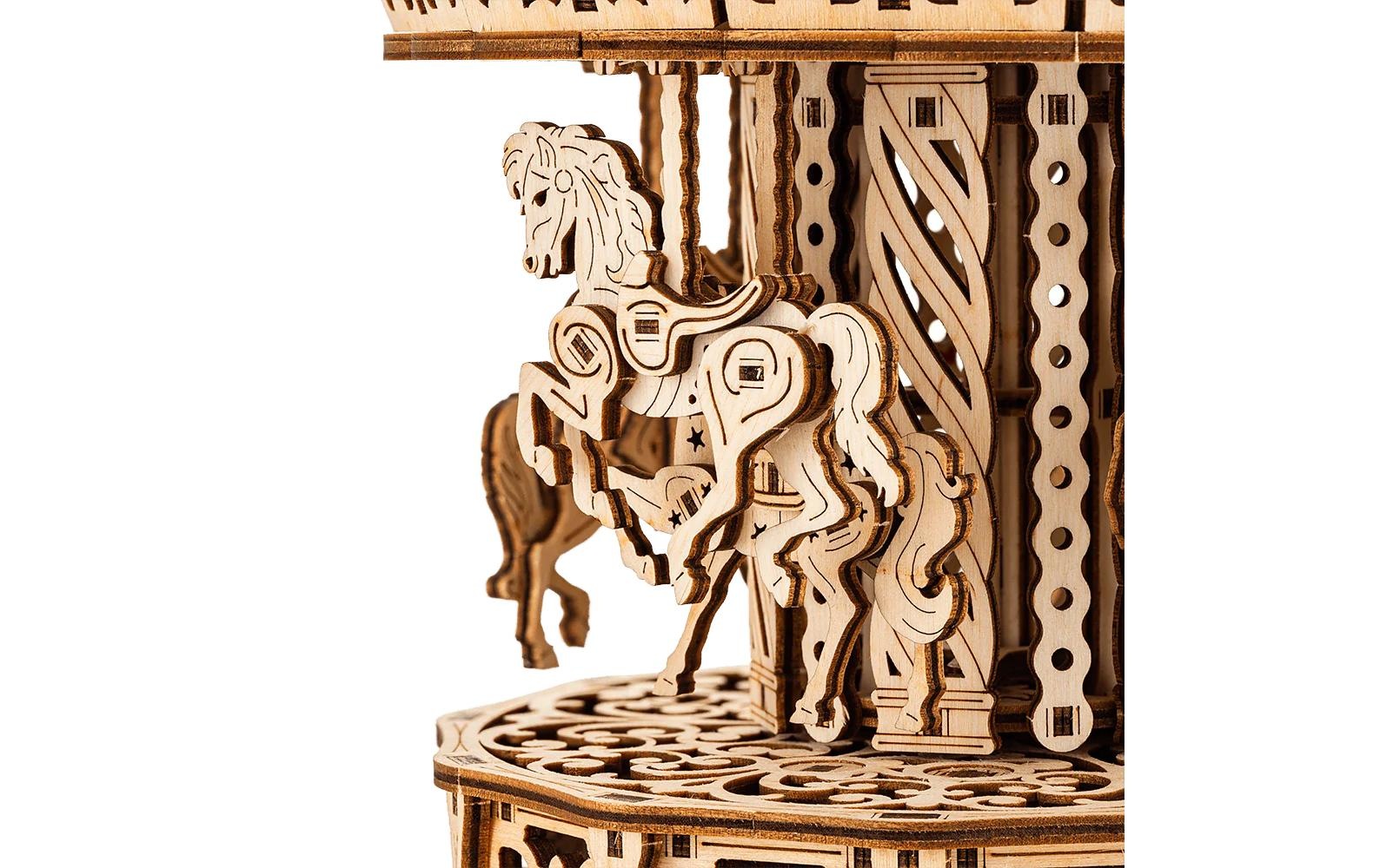 Spielbausteine »WoodTrick Pariser Karussell«, (440 St.)