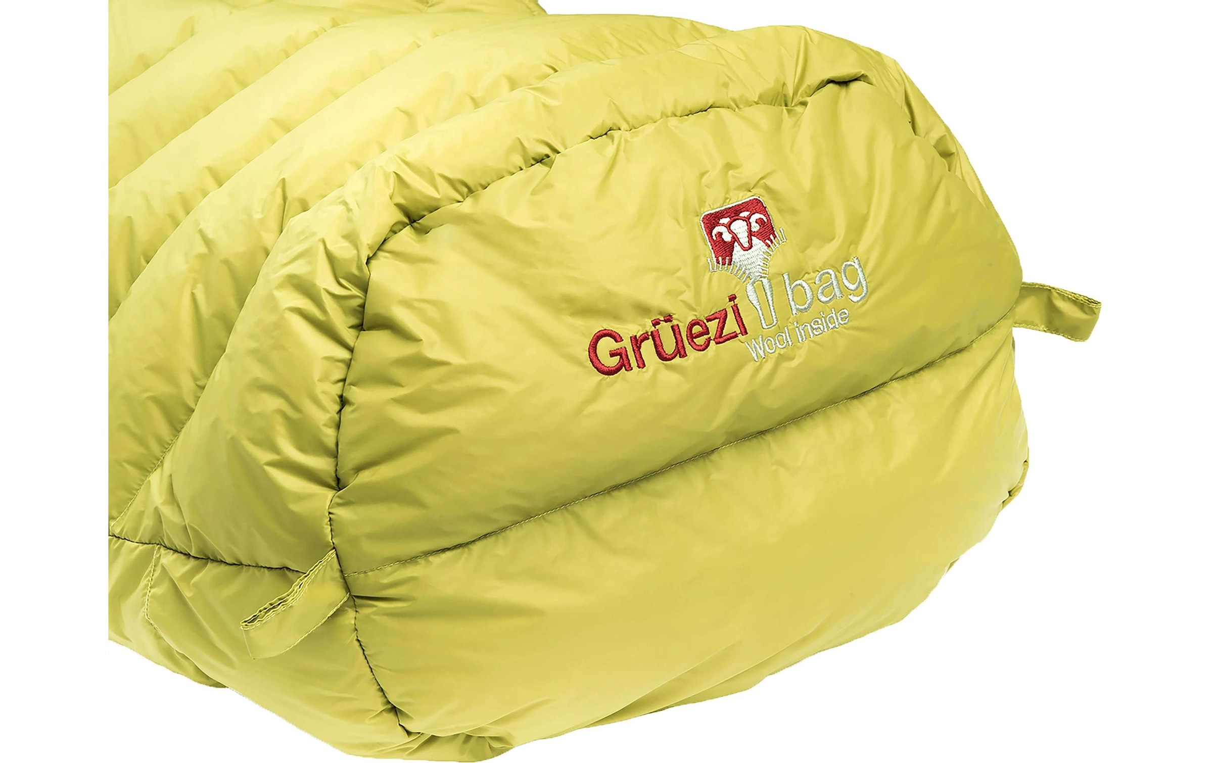 Grüezi bag Schlafsack »Biopod DownWool Extreme Light 185 Warm Olive«