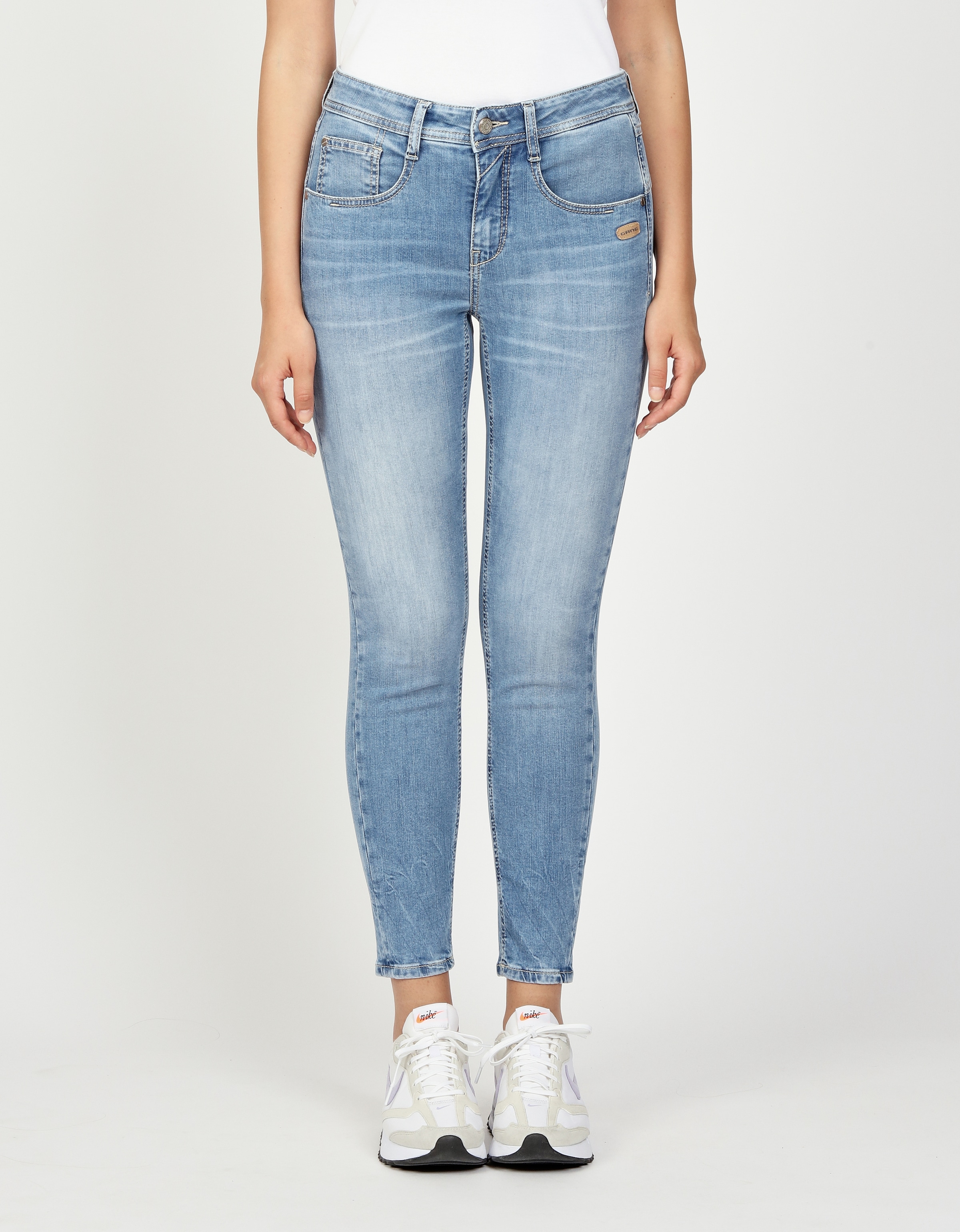 GANG Relax-fit-Jeans »94AMELIE CROPPED«, in 5-Pocket-Style