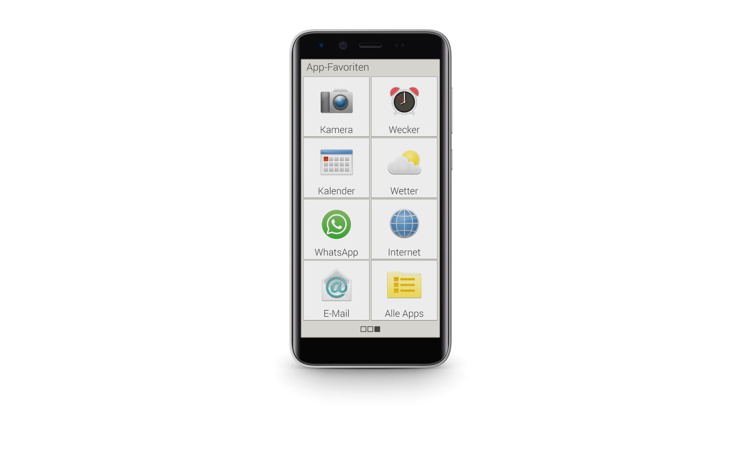Emporia Smartphone »Smart3 Mini«, schwarz