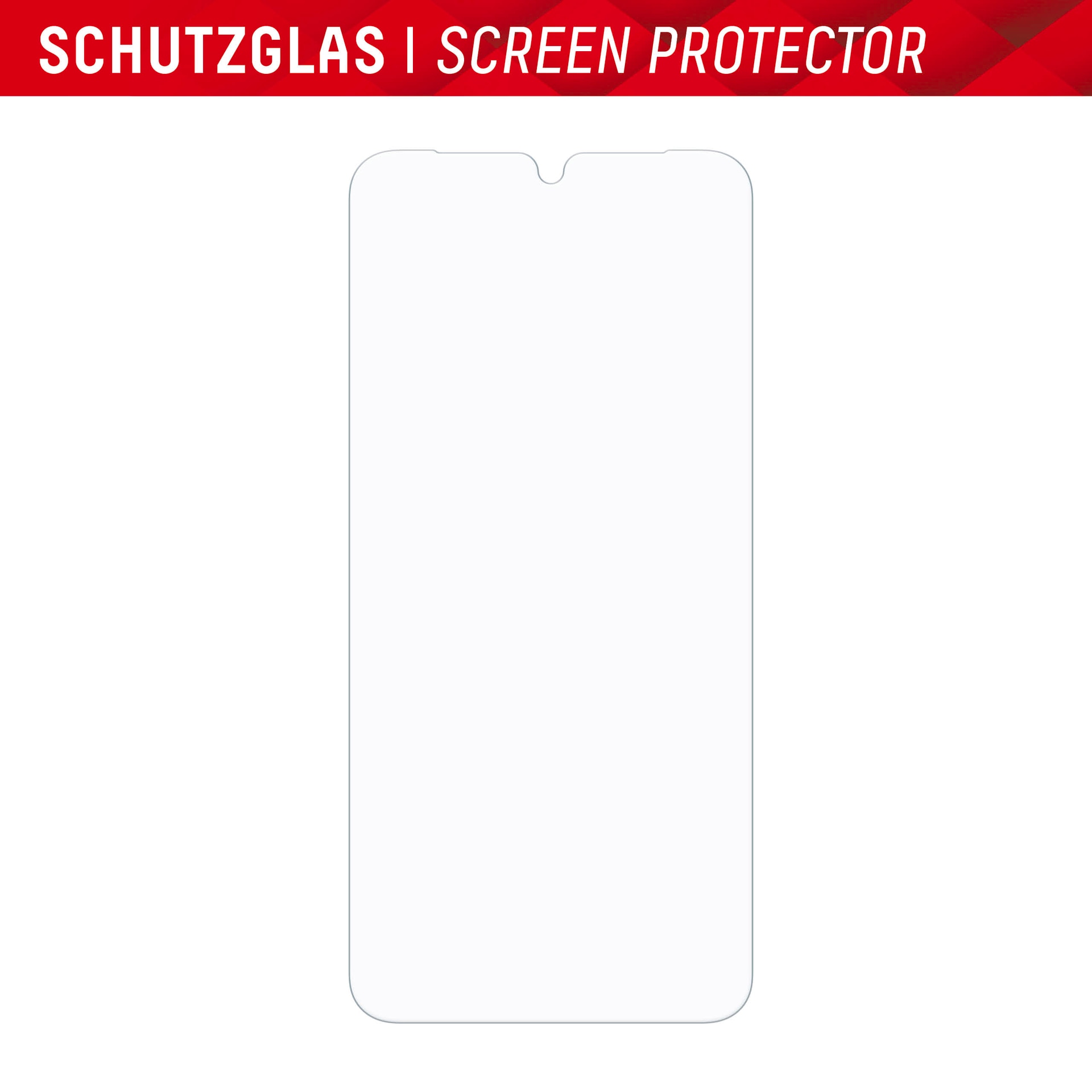 Displex Displayschutzglas »Smart Glass Screen Protection - ultra-dünn, unzerbrechlich, unsichtbar«, für Samsung Galaxy A26, Displayschutzfolie, Schutzfolie, Bildschirmschutz, kratz- & stossfest