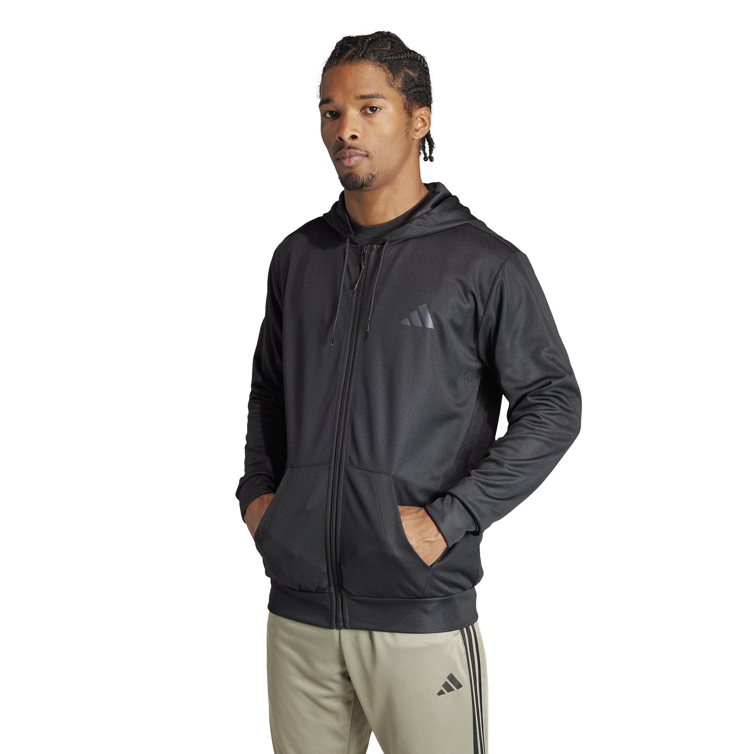 adidas Performance Kapuzensweatjacke »TR ESS SEA FZ H«