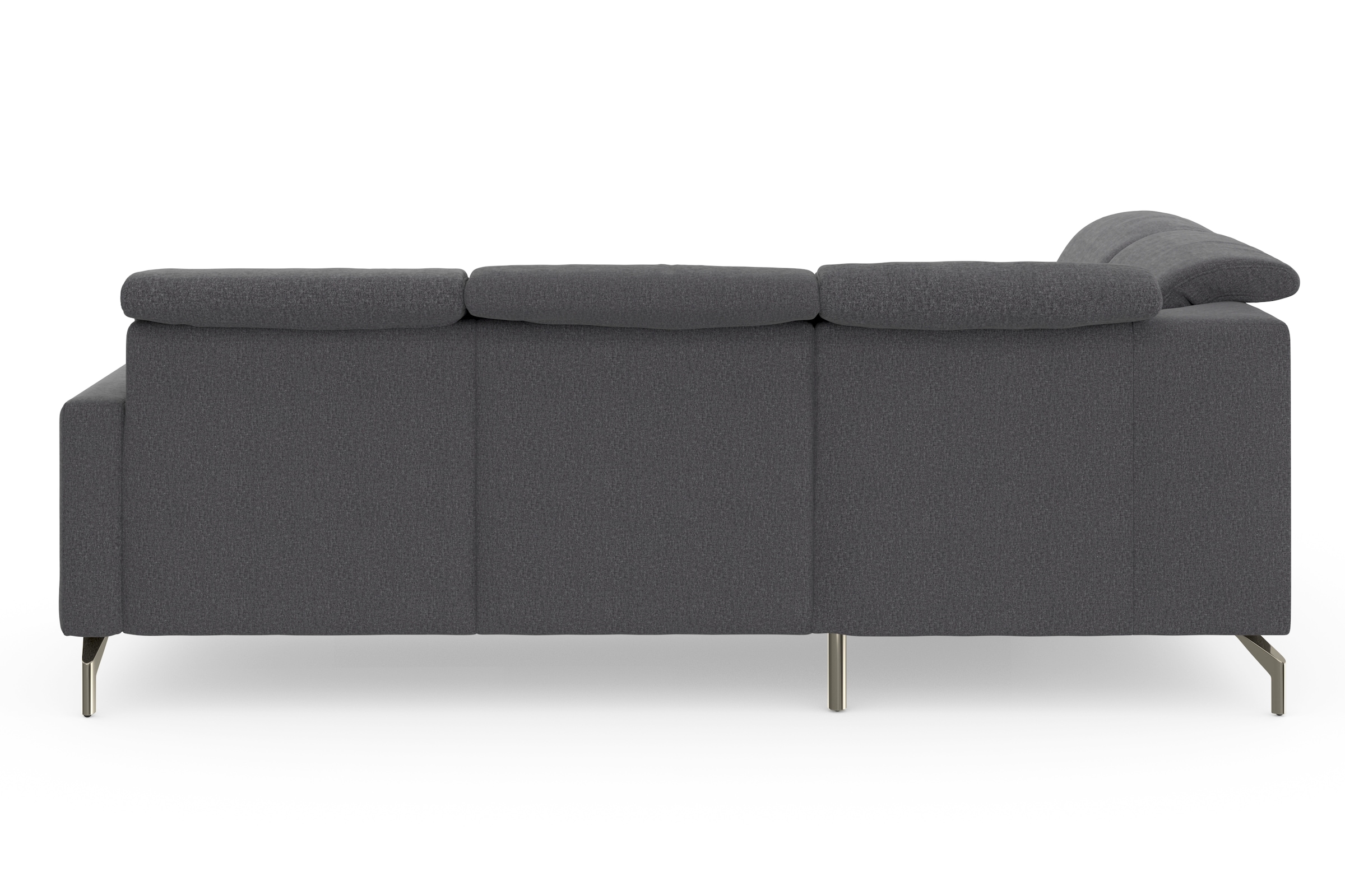sit&more Ecksofa »Bailando L-Form«, wahlweise mit Kopfteilverstellung und Vorziehsitz, motorisch