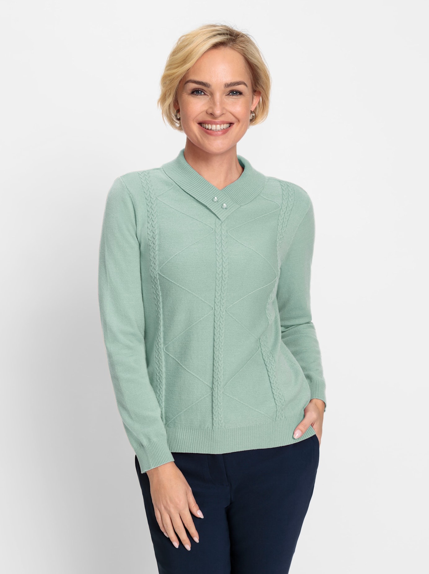 Classic V-Ausschnitt-Pullover »Pullover«