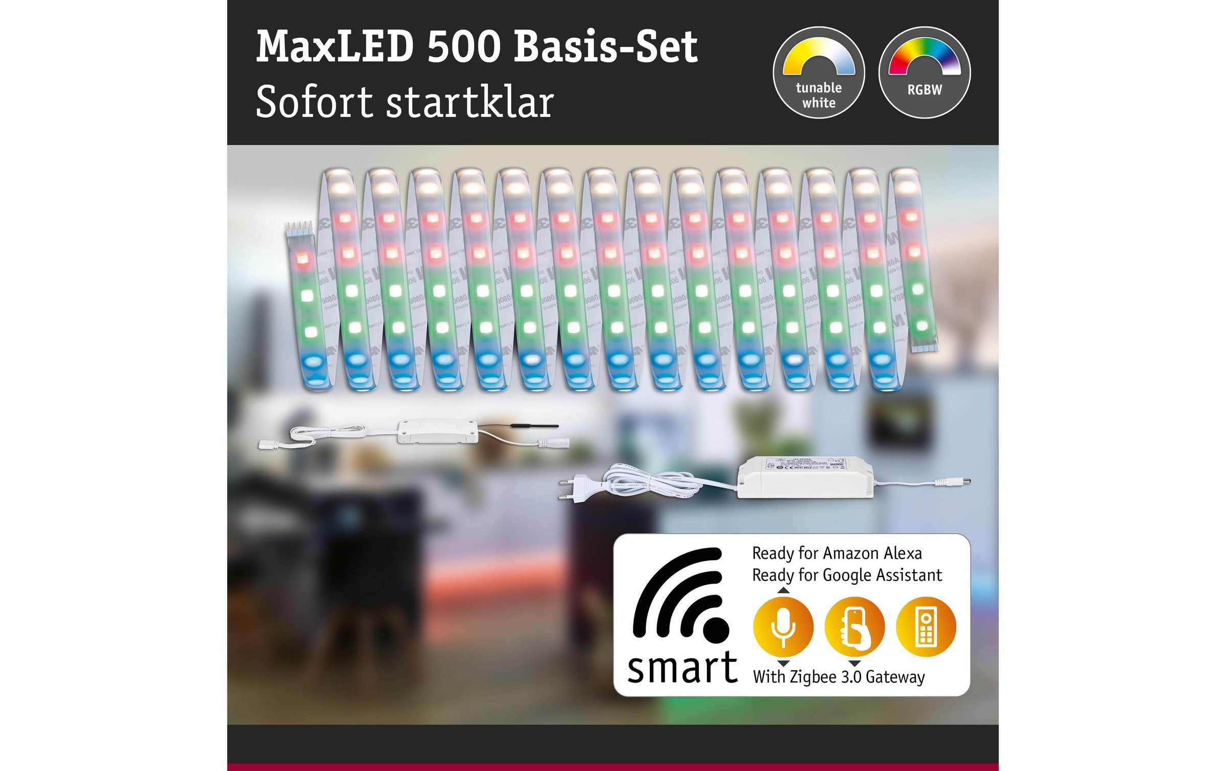 Paulmann LED-Streifen »RGBW Coated Basic Set Zigbee 3.0, 5 m«