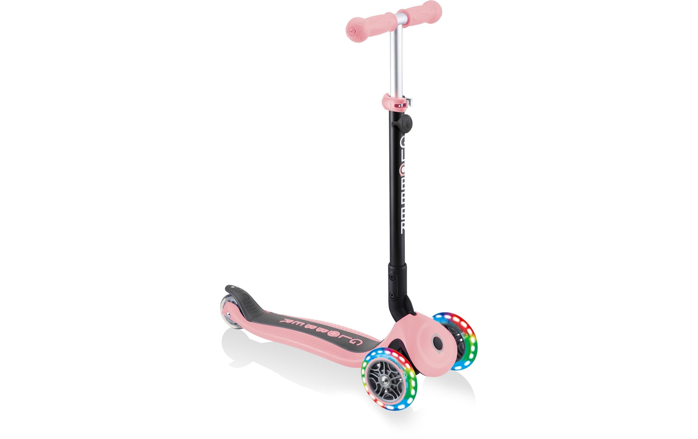 Globber Scooter »GO UP Foldable Plus Lights, Pastel Rosa«