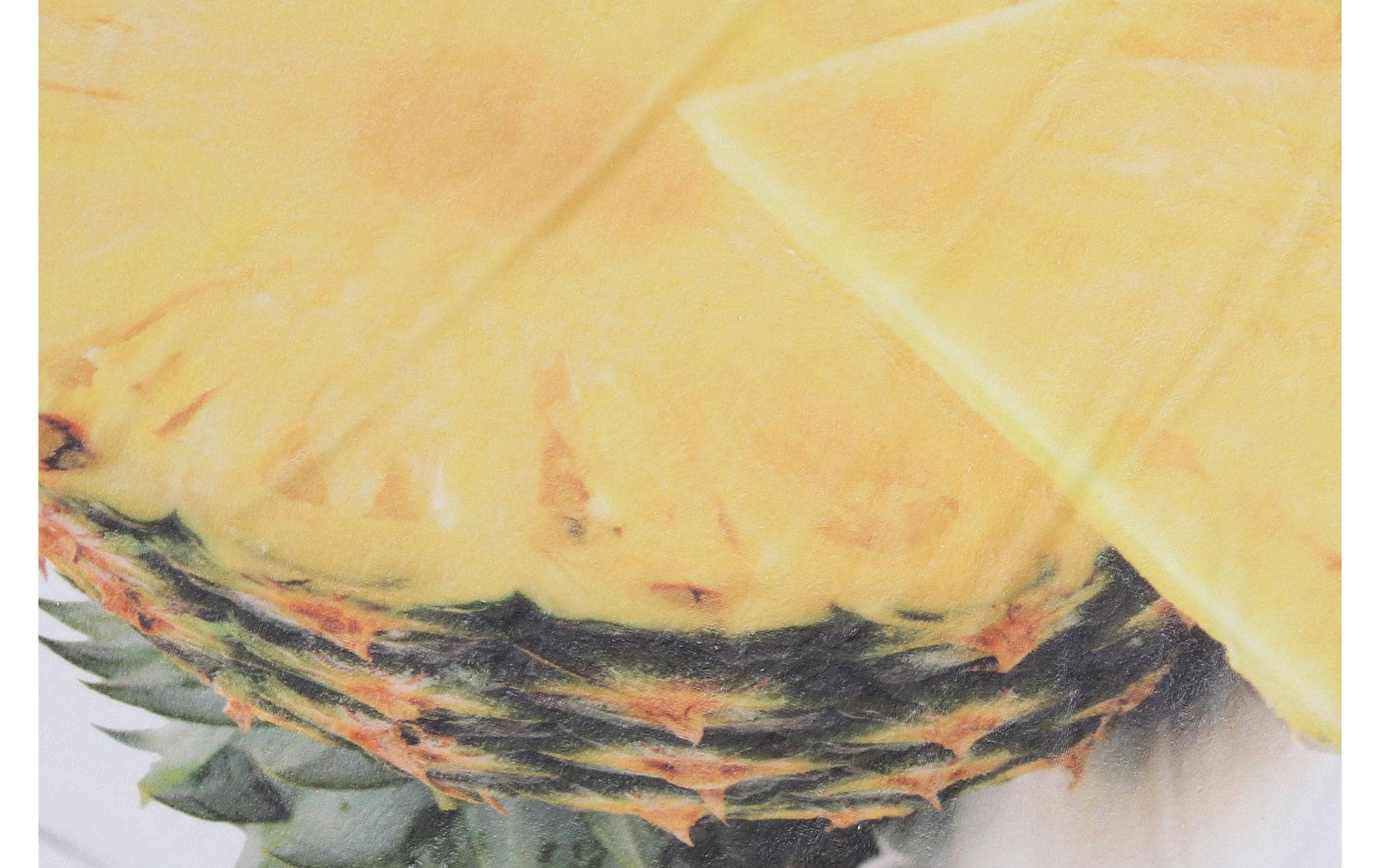 Strandtuch »Foutastic Circle Ananas, Gelb, Weiss«, (1 St.)