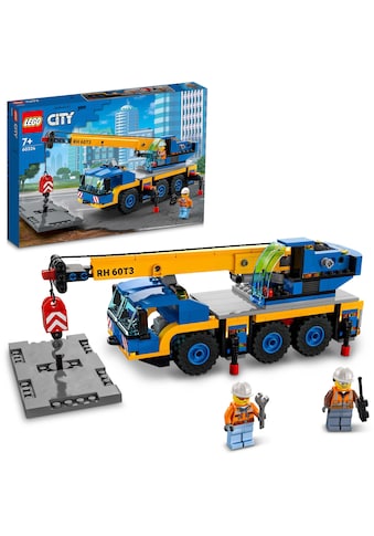 LEGO® Konstruktionsspielsteine »Geländekran (60324), LEGO® City«, (340 St.) kaufen