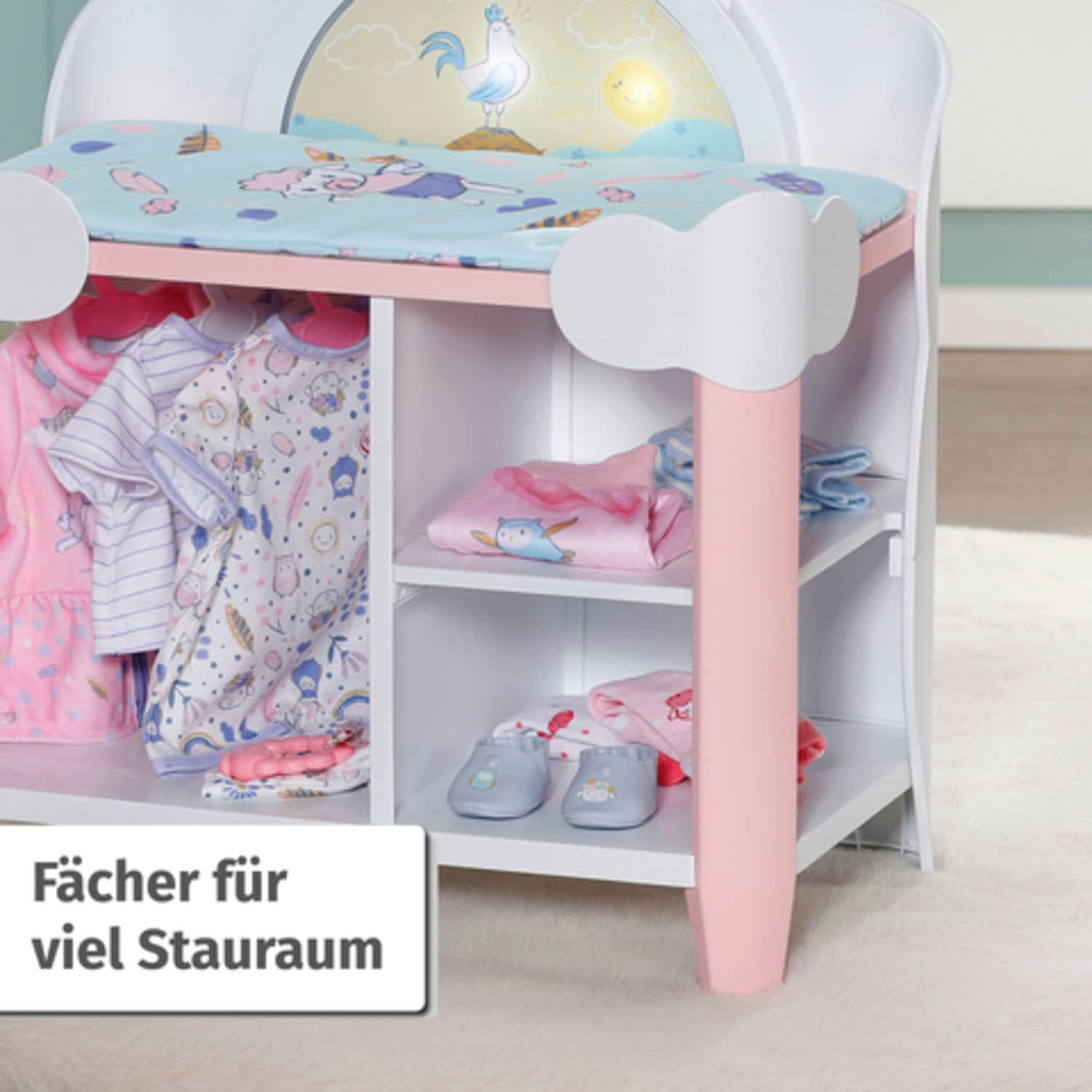 Baby Annabell Puppenwickeltisch »Day&Night«, mit Licht und Sound