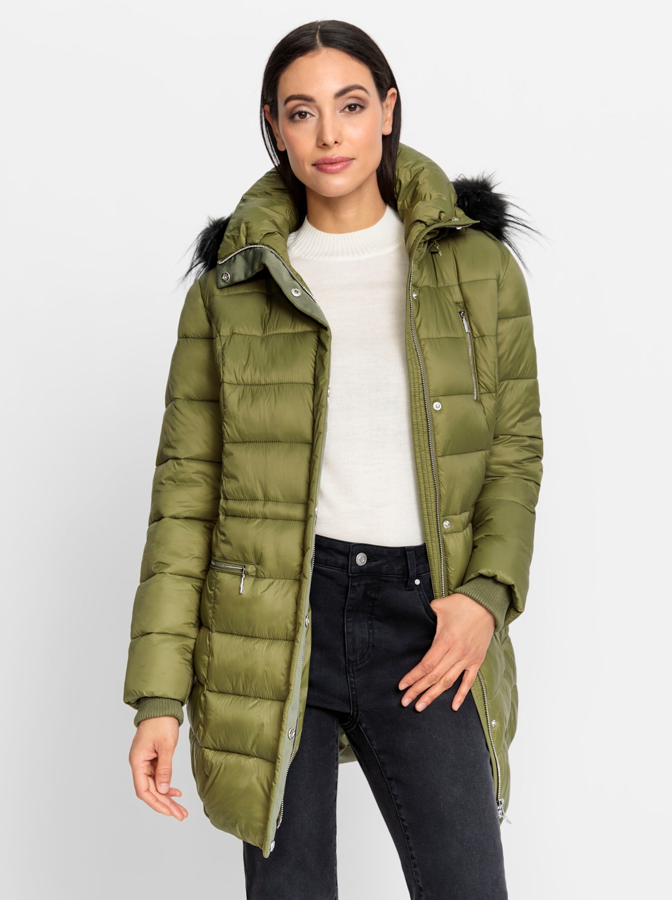 heine Parka, mit Kapuze
