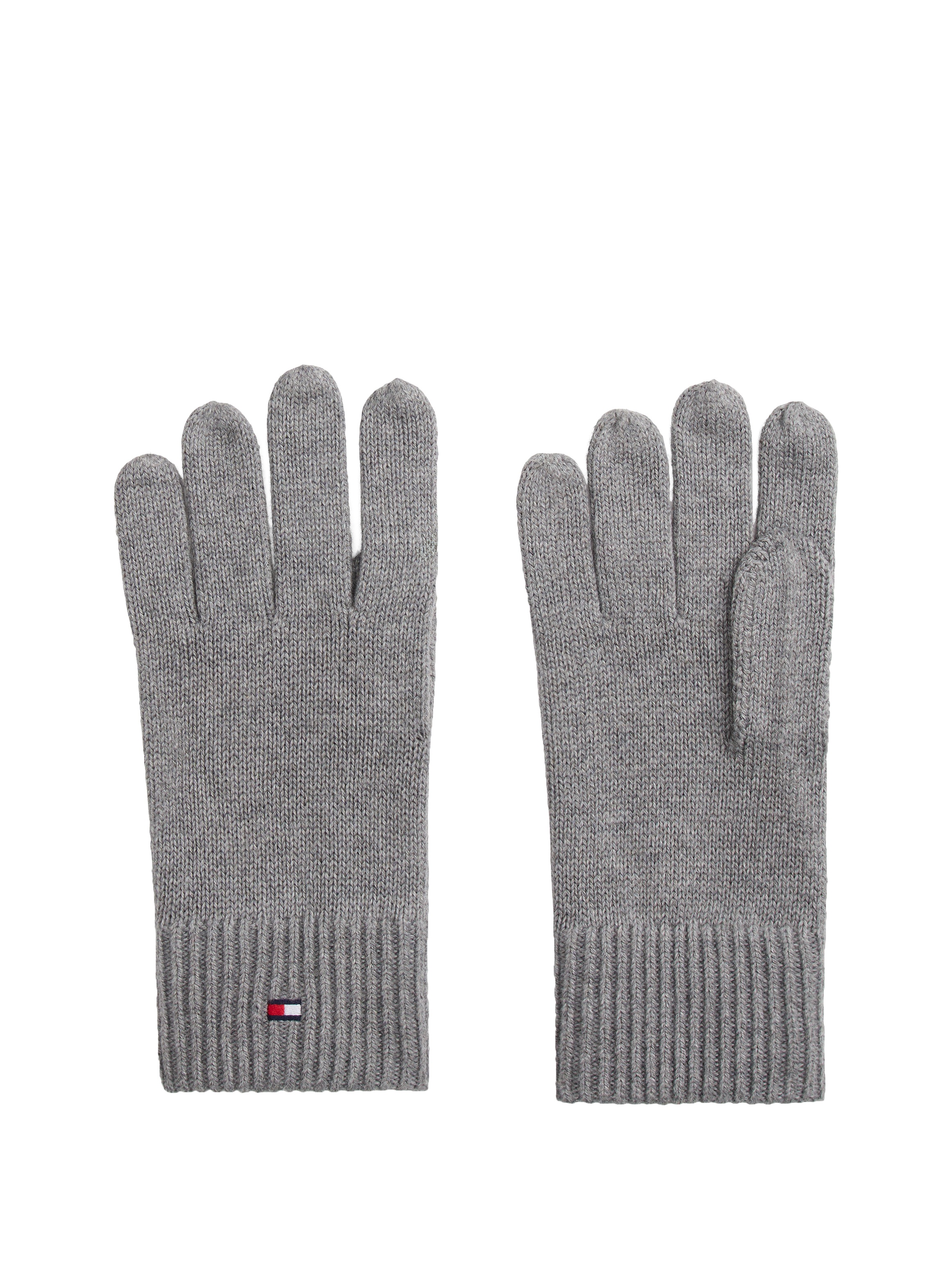 Tommy Hilfiger Strickhandschuhe »ESSENTIALS FLAG GLOVES«, mit Logostickerei