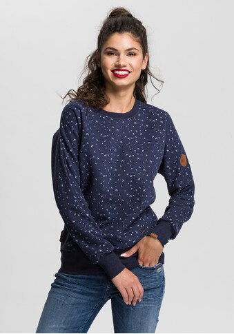 Alife & Kickin Sweatshirt »DarlaAK B«, cooler Crewneck-Sweater mit Allover-Print kaufen