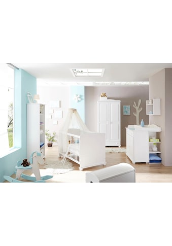 Ticaa Babyzimmer-Komplettset »Adam«, (Set, 5 St.), Bett + Wickelkommode + Schrank +... kaufen