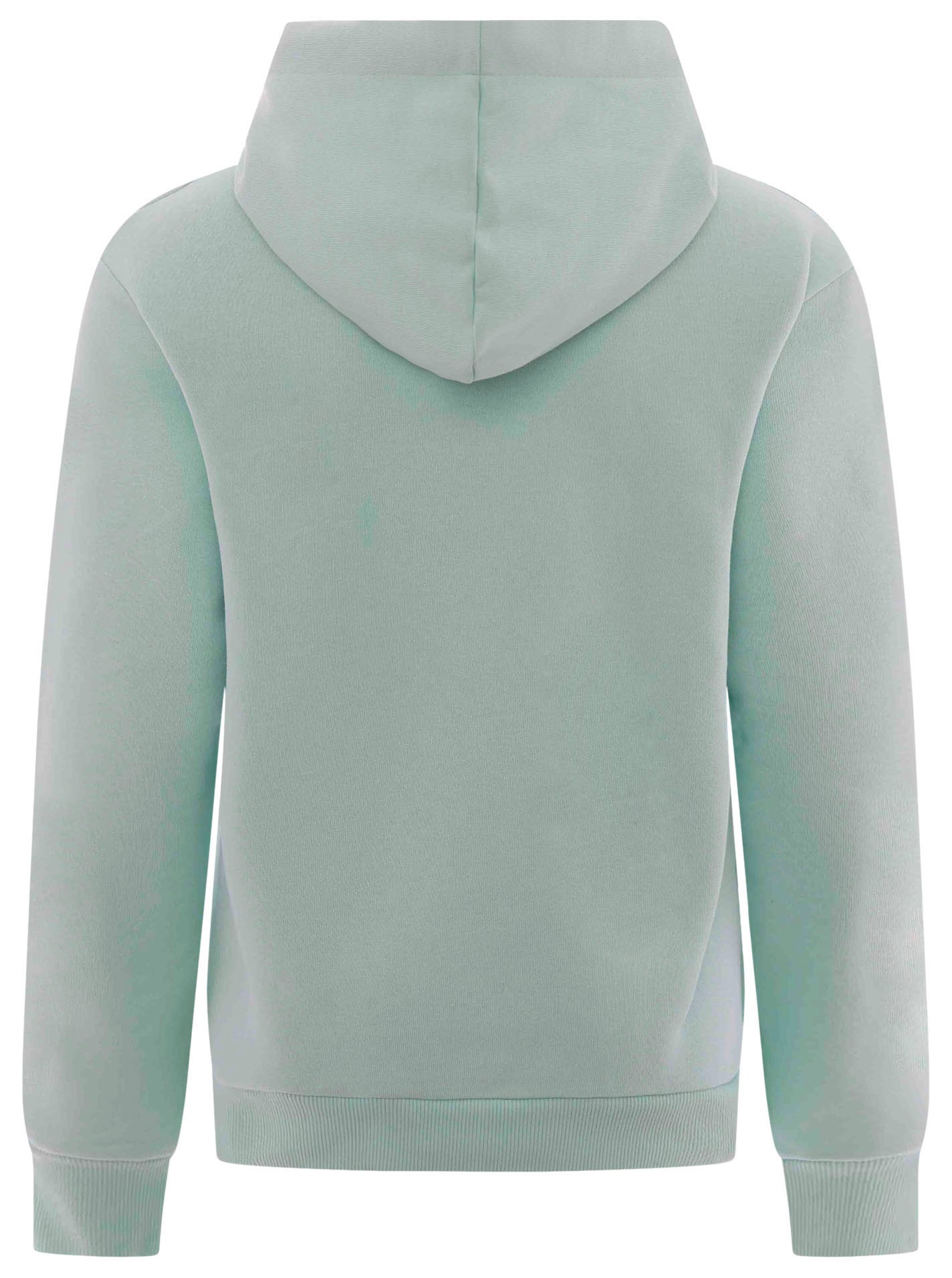 Zwillingsherz Sweatshirt, in Pastell mit neonfarbener "Love Yourself" Stickerei & pinker Kordel