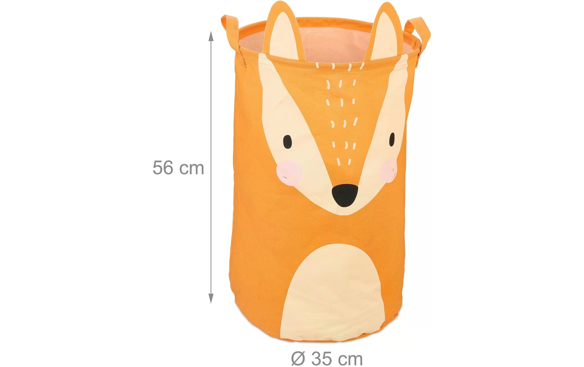 relaxdays Aufbewahrungskorb »gross Fuchs«