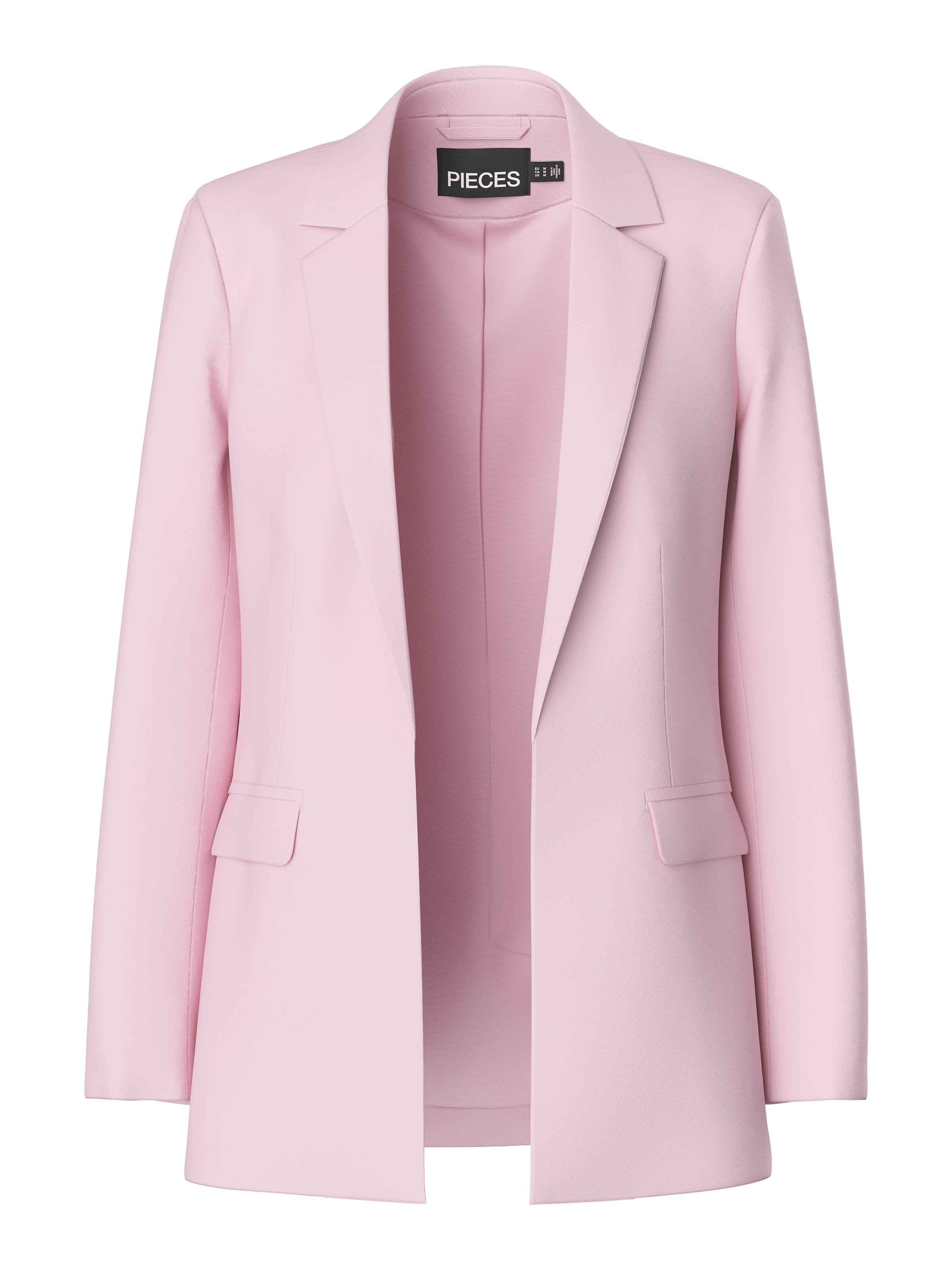 pieces Longblazer »PCBOSELLA LS LOOSE BLAZER NOOS«, in leichter Oversize Form