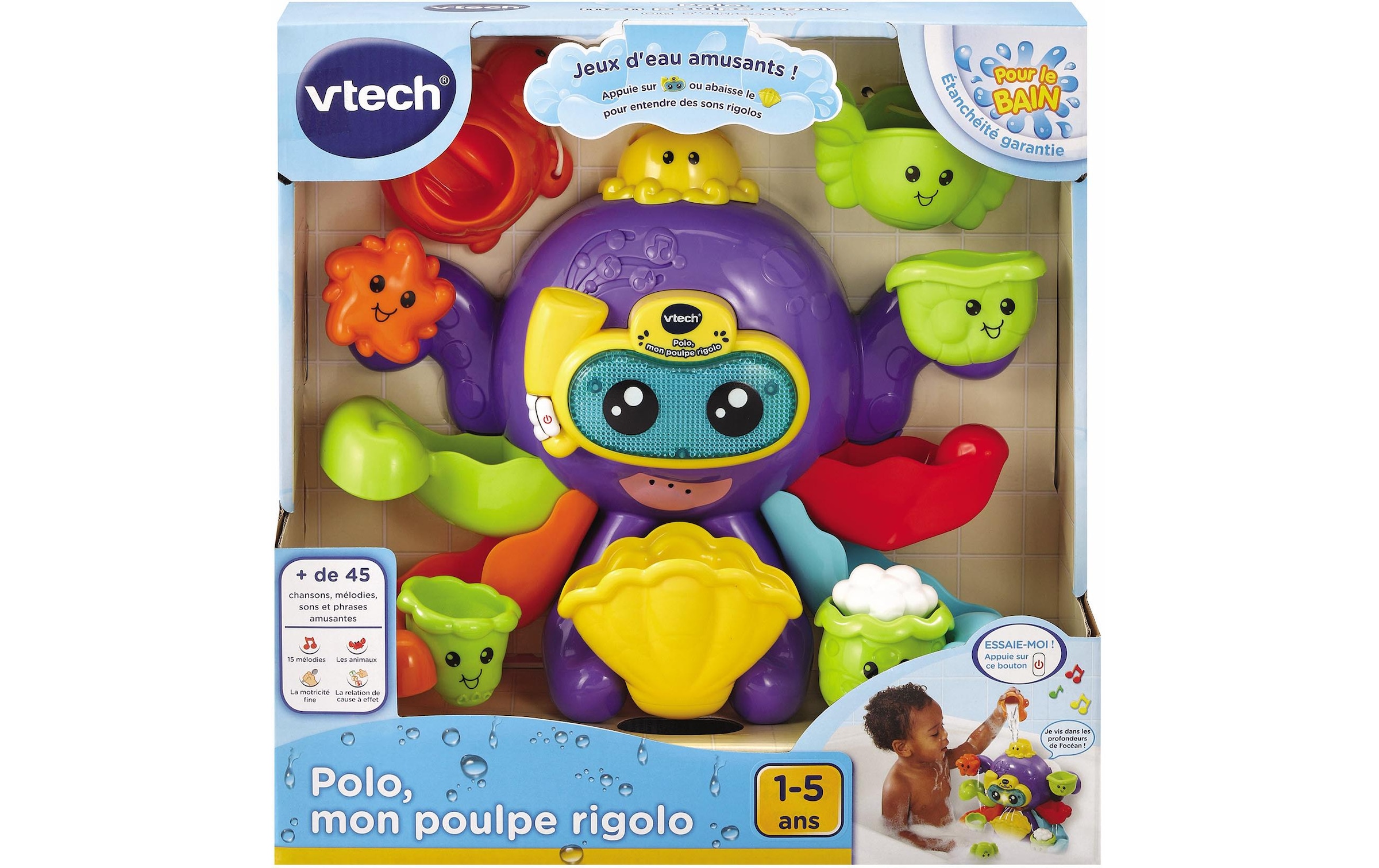 Vtech® Badespielzeug »poulpe rigolo«