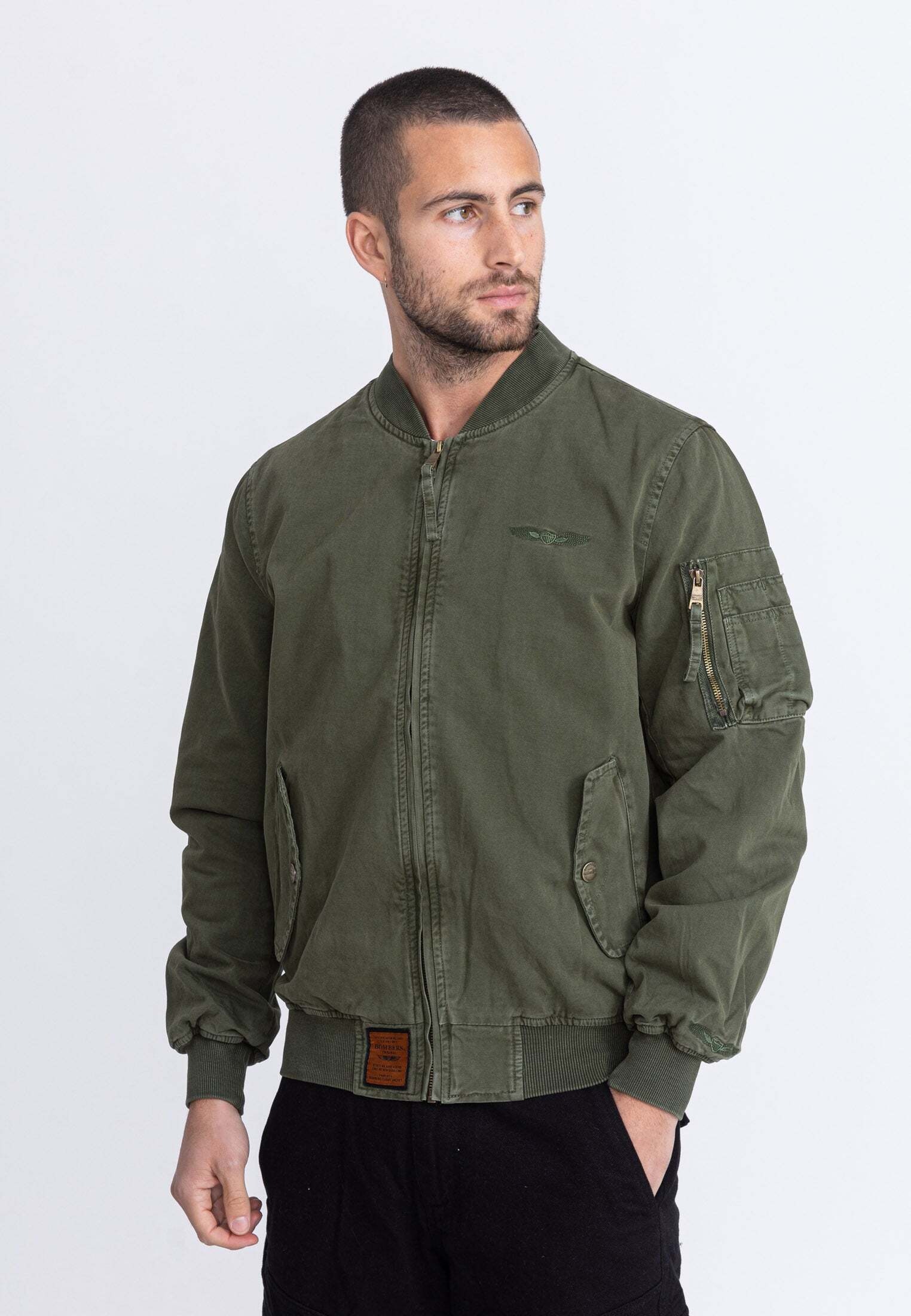 Bombers Original, Herren, khaki, XL