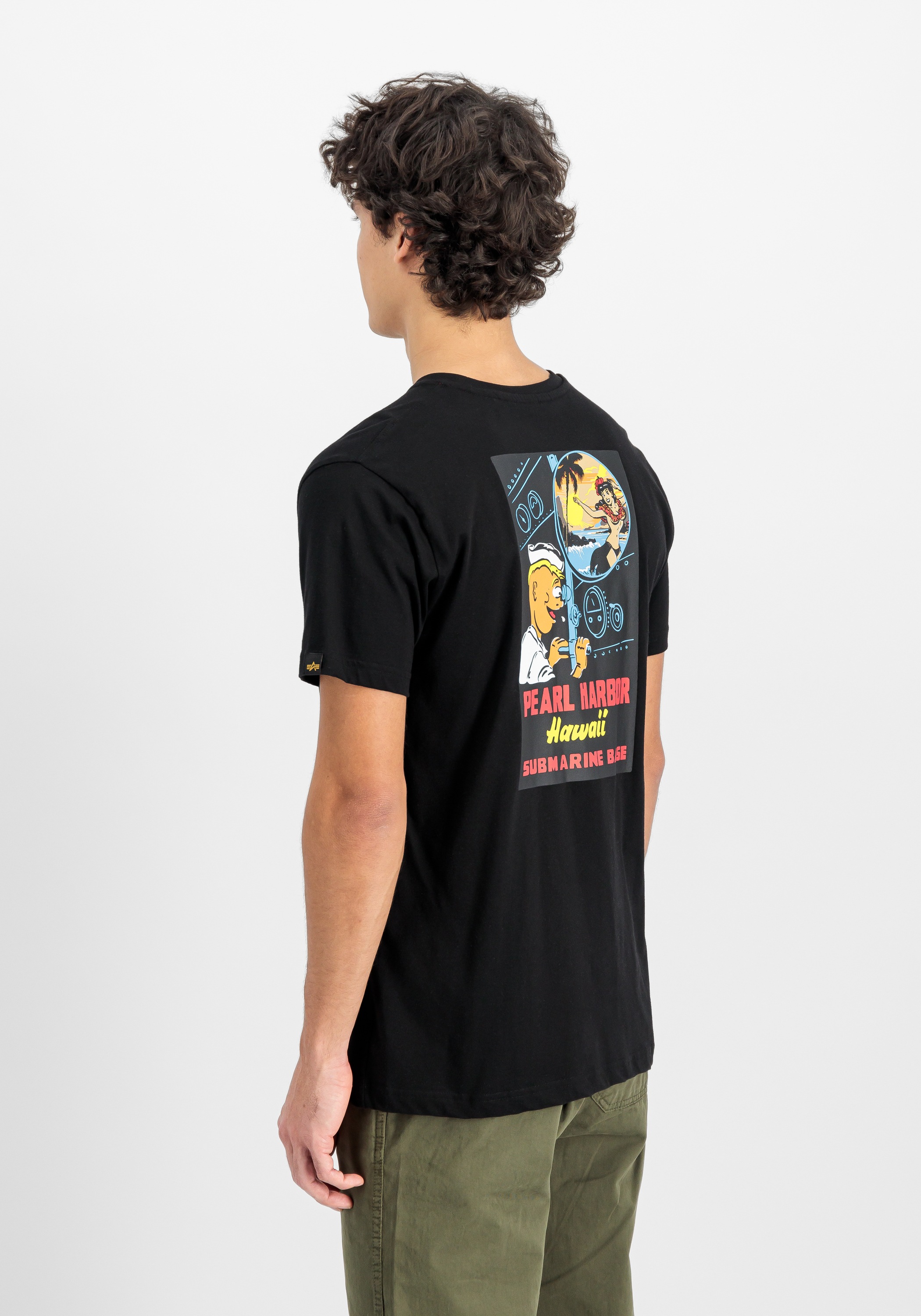 Alpha Industries T-Shirt »Alpha Industries Men - T-Shirts Pearl Harbor Backprint T-Shirt«