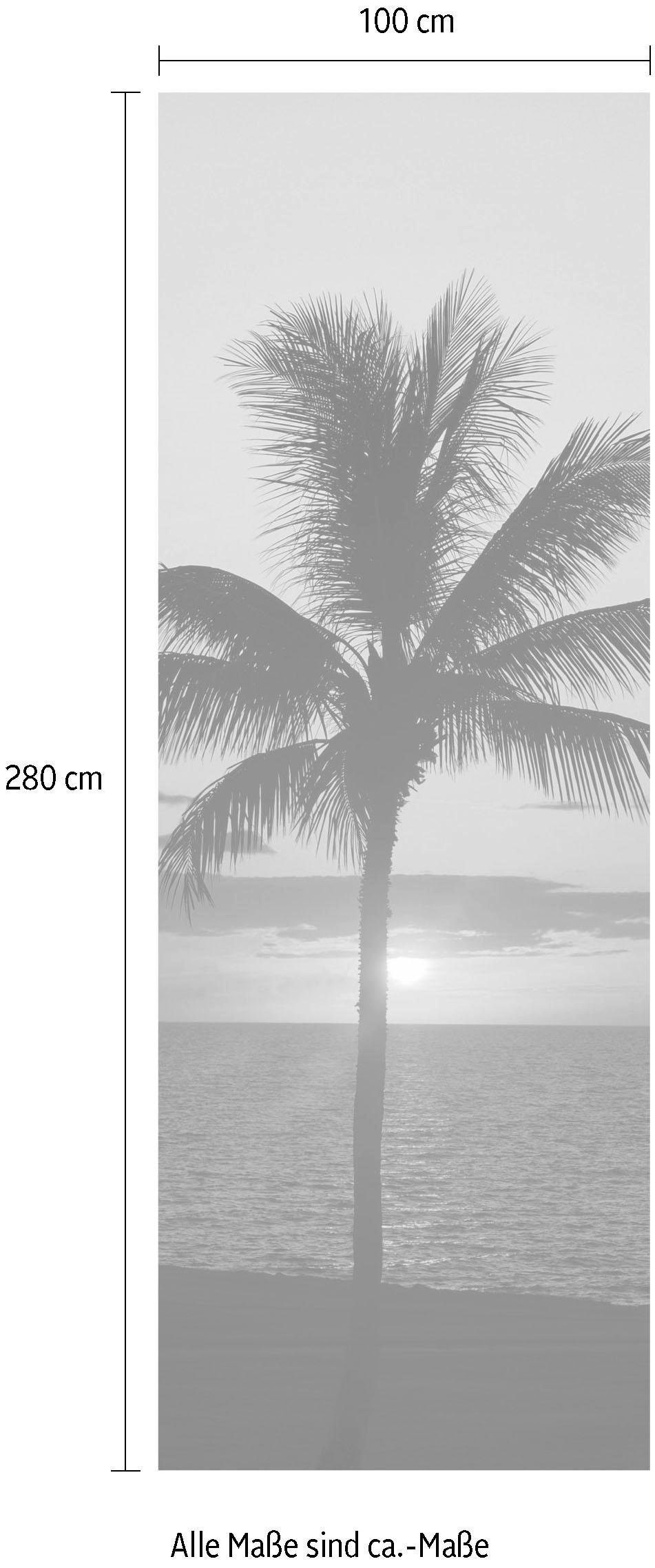 Komar Vliestapete »Digitaldruck Vlies - Hawaii - Grösse 100 x 280 cm«, bedruckt, Wohnzimmer, Schlafzimmer