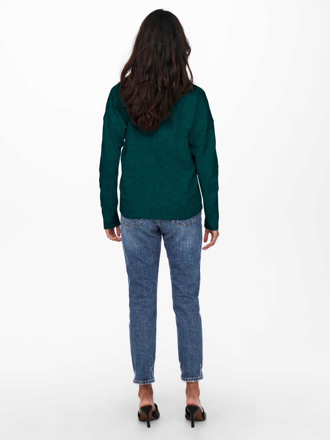 ONLY V-Ausschnitt-Pullover »ONLRICA LIFE L/S V-NECK PULLO KNT NOOS«, mit V-Ausschnitt