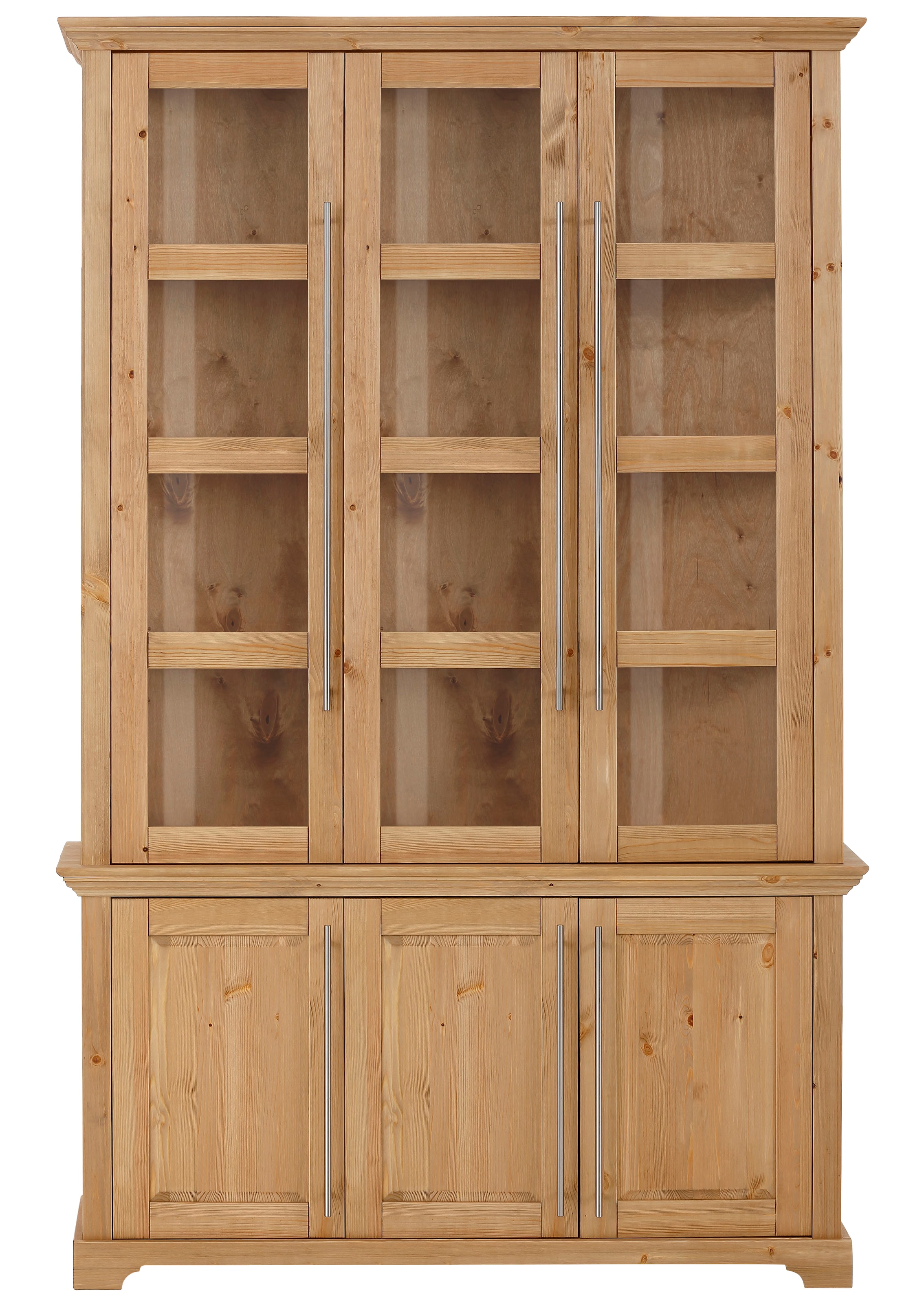 Home affaire Vitrine »Meliss«, aus massiver Kiefer, FSC® Breite 132 cm