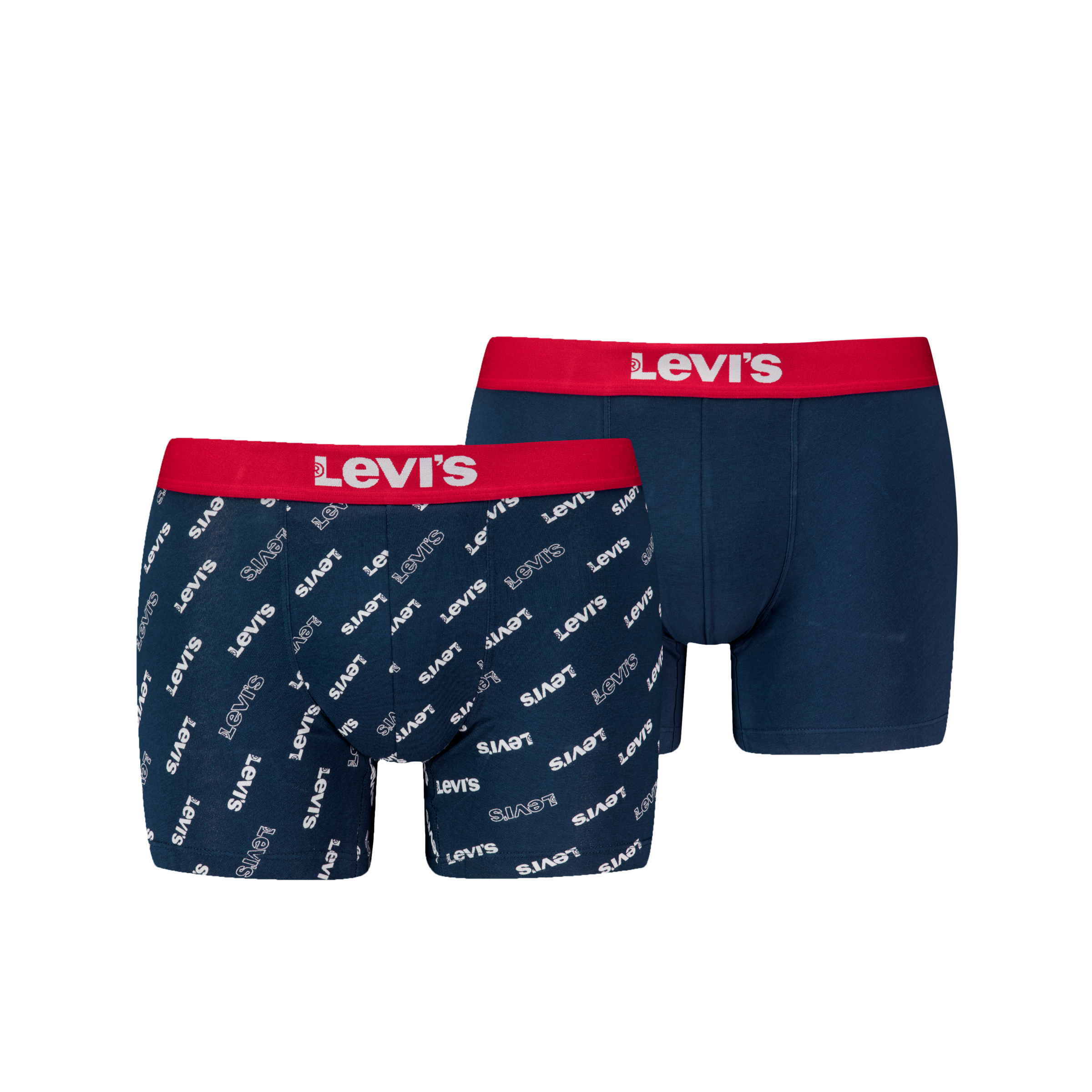 Levi's® Boxershorts »LEVIS MEN LOGO AOP BOXER BRIEF ORG CO 2P« 2er Pack, mit stilvoller Musterung