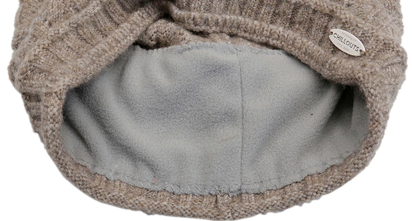 chillouts Beanie »Maira Hat«, mit weichem Lochstrickmuster