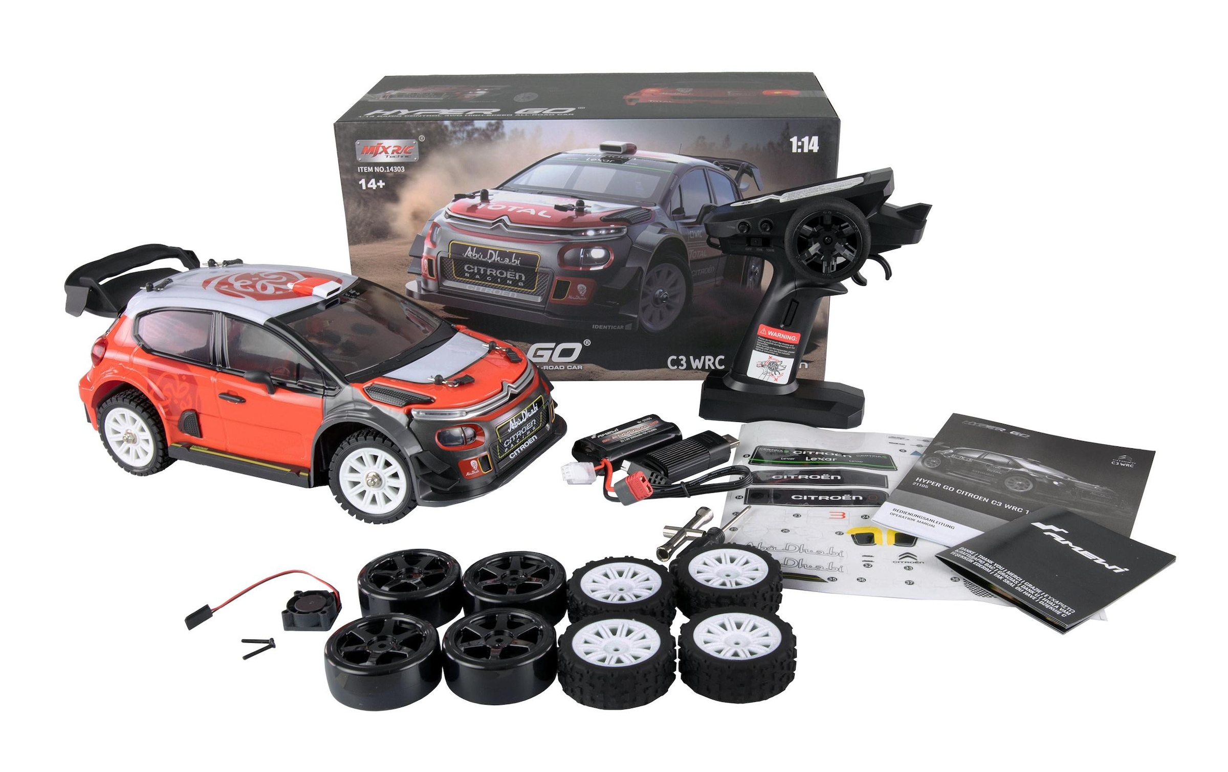 Amewi RC-Auto »Citroen C3 WRC Brushless«