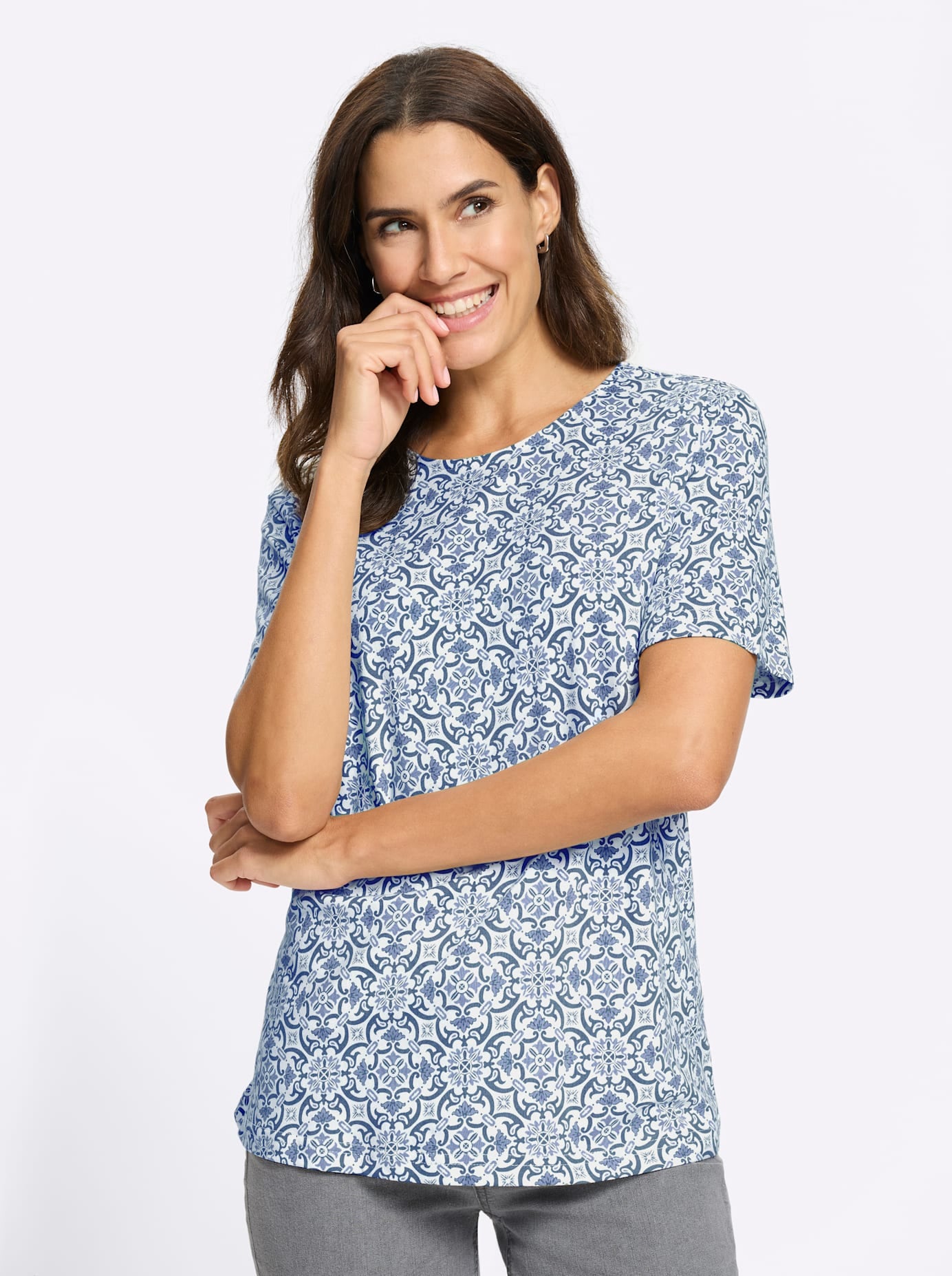 Print-Shirt »Druck-Shirt« 1 tlg.