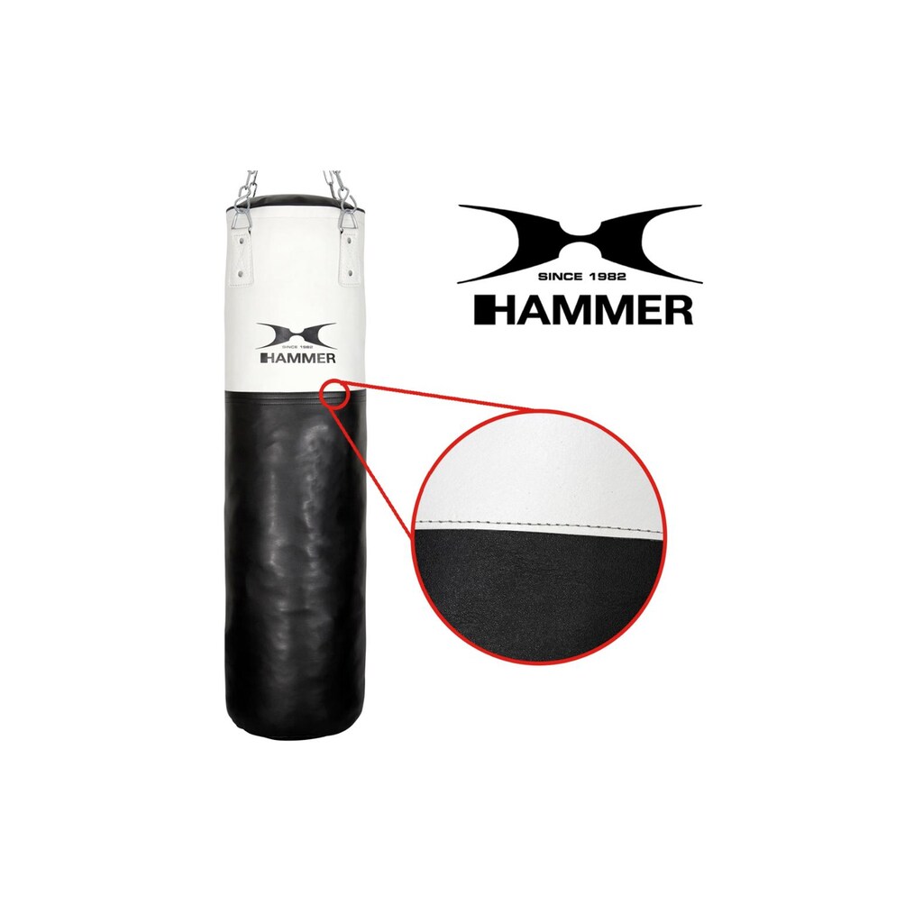 Hammer Boxsack »Premium White Kick«