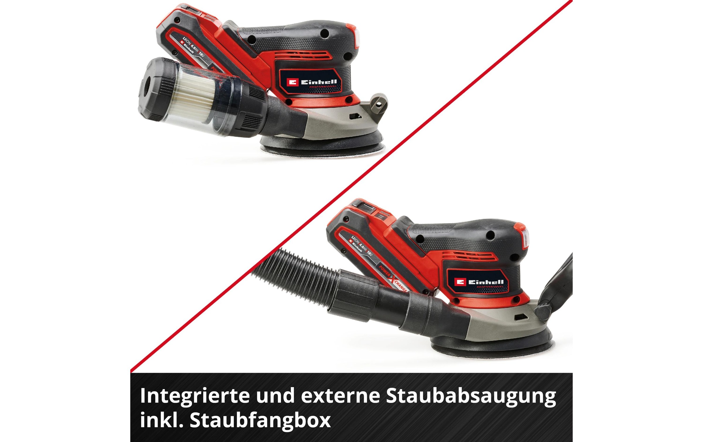 Einhell Akku-Exzenterschleifer »TP-RS 18/32 Li BL – Solo«