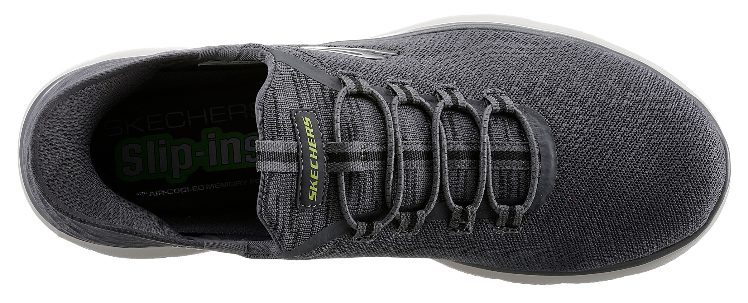 Skechers Slip-On Sneaker »SUMMITS-HIGH RANGE«, Freizeitschuh mit Slip Ins-Fersenpart für einen leichten Einstieg