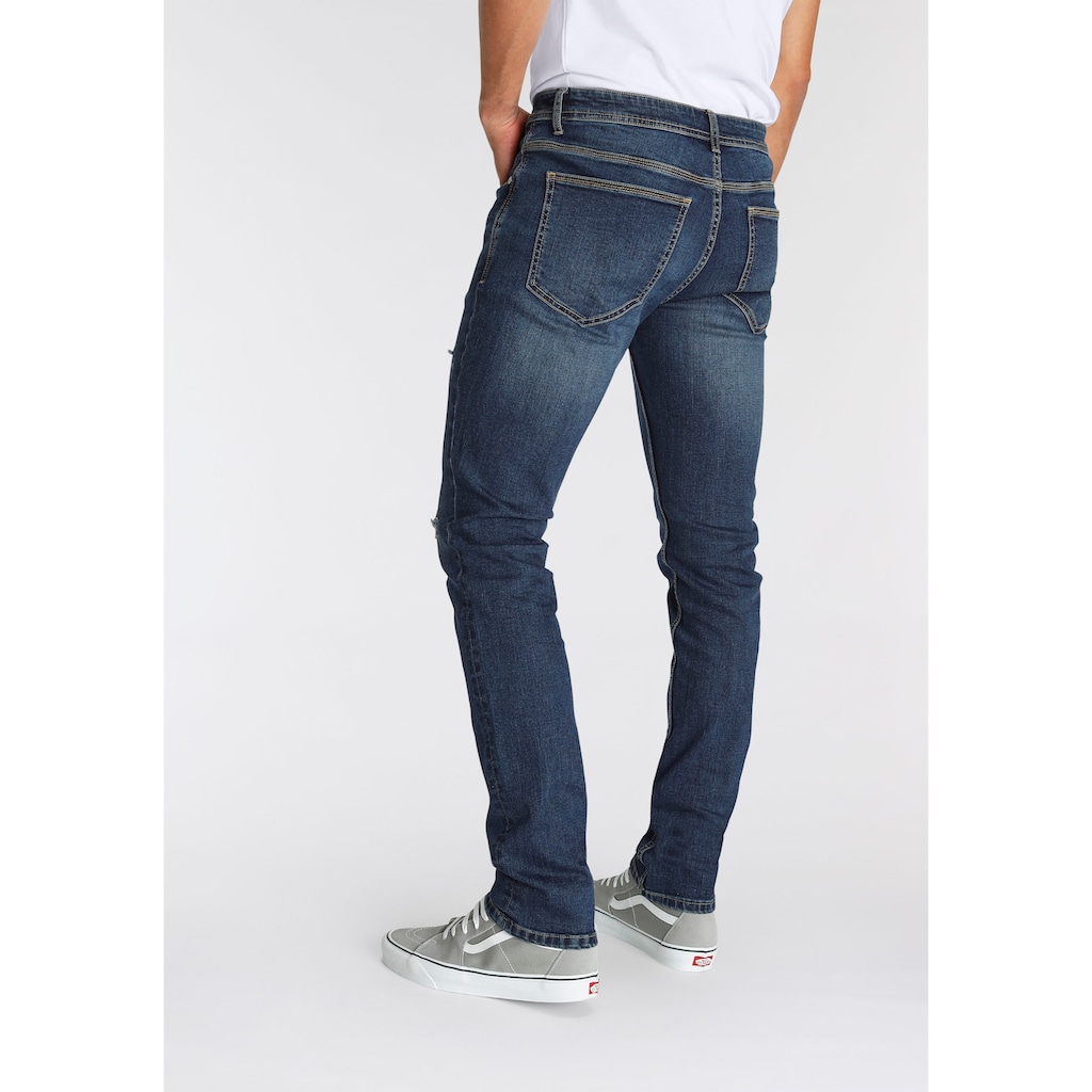 AJC Straight-Jeans, mit Abriebeffekten an den Beinen