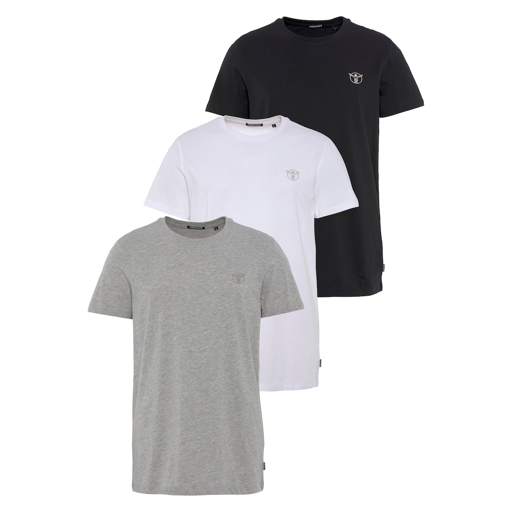 Chiemsee T-Shirt, (3er-Pack)