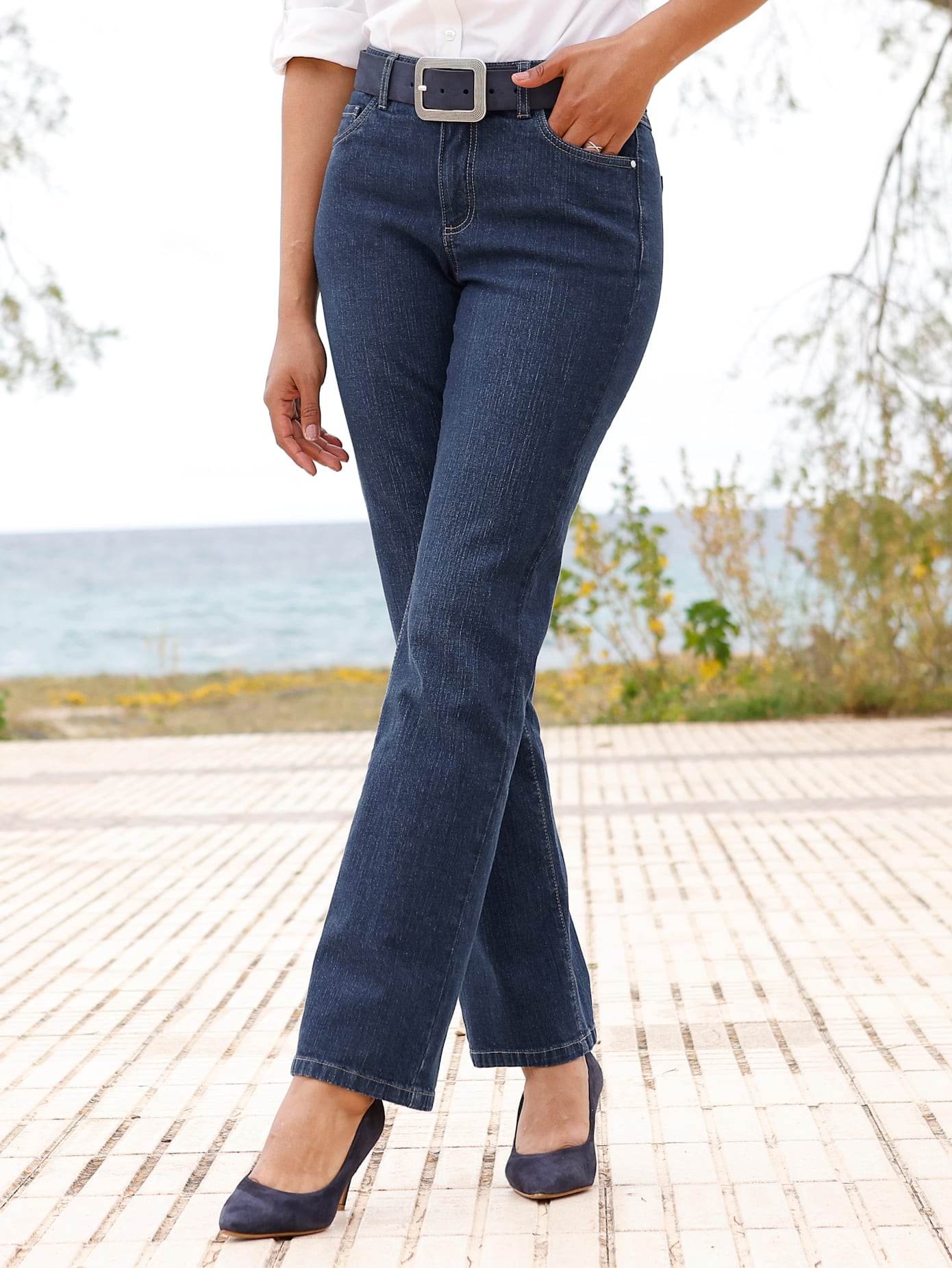 Casual Looks 5-Pocket-Jeans, (1 tlg.)