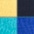 gelb, türkis, royalblau, navy
