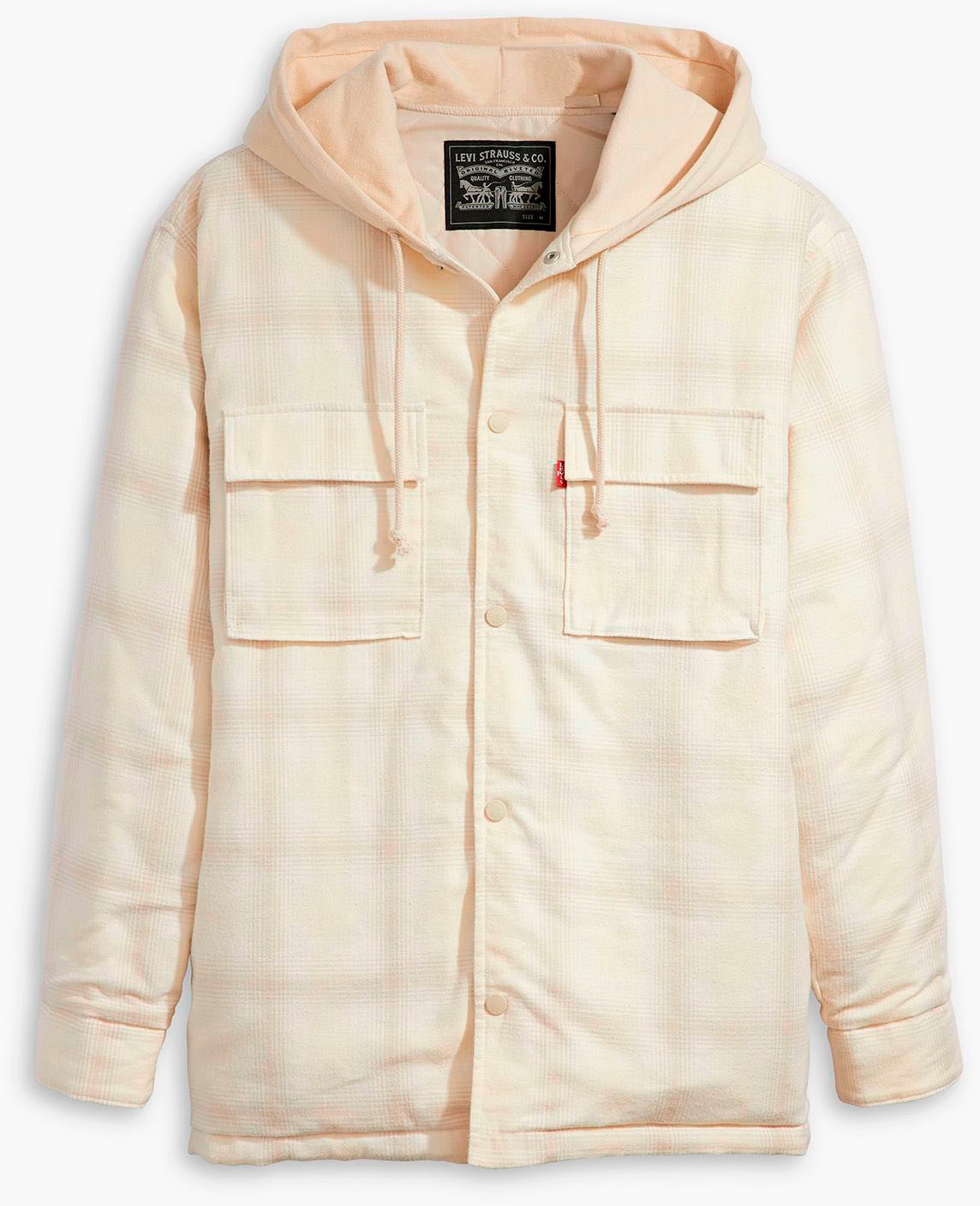 Levi's® Hemdjacke »HOODED JACK WORKER NEUTRALS«, mit Kapuze