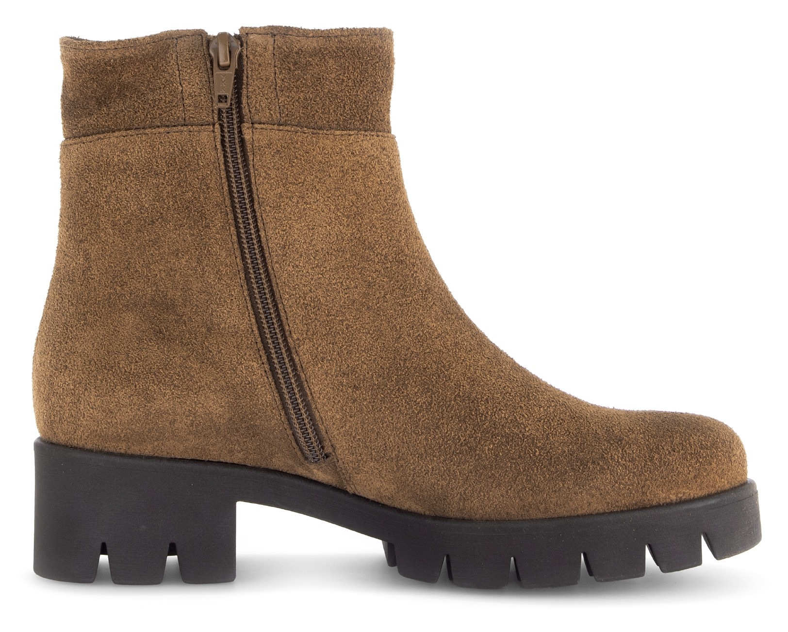 Gabor Stiefelette, Blockabsatz, Boots, Chunky-Boots mit Innenreissverschluss